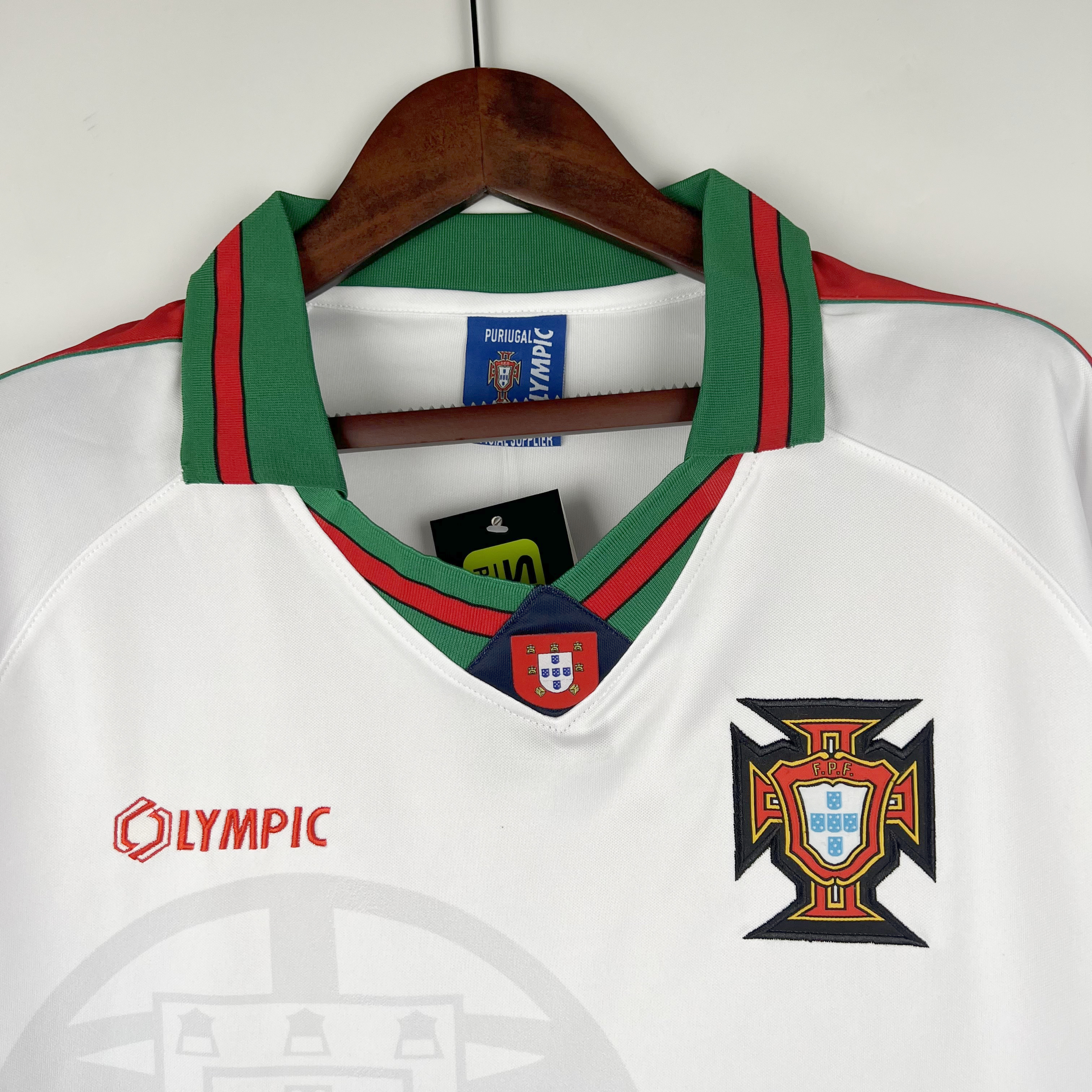 AlphaJersey-Retro Portugal 1996-97 Away Stadium Jersey