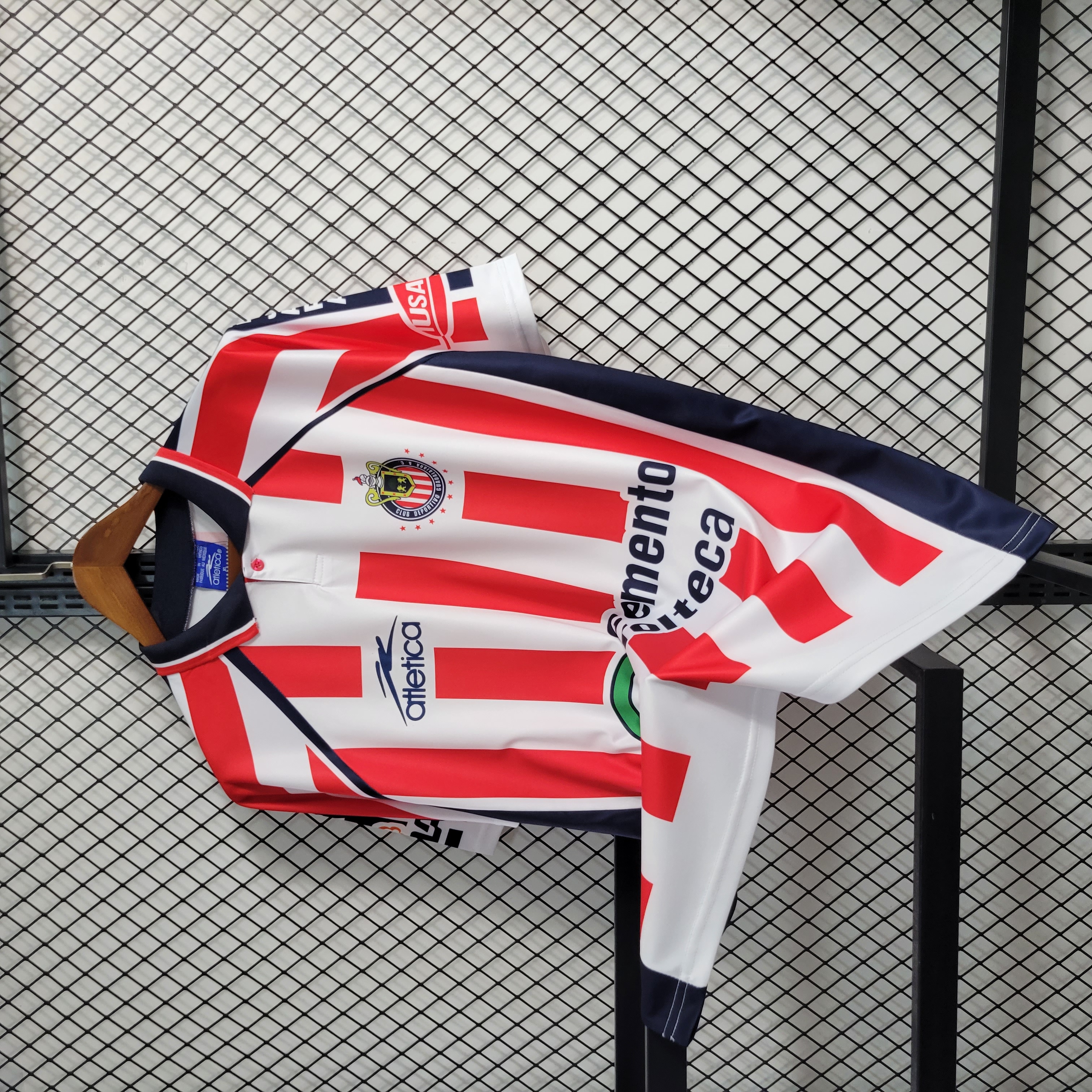 AlphaJersey-Retro Chivas de Guadalajara 02-03 Home Stadium Jersey