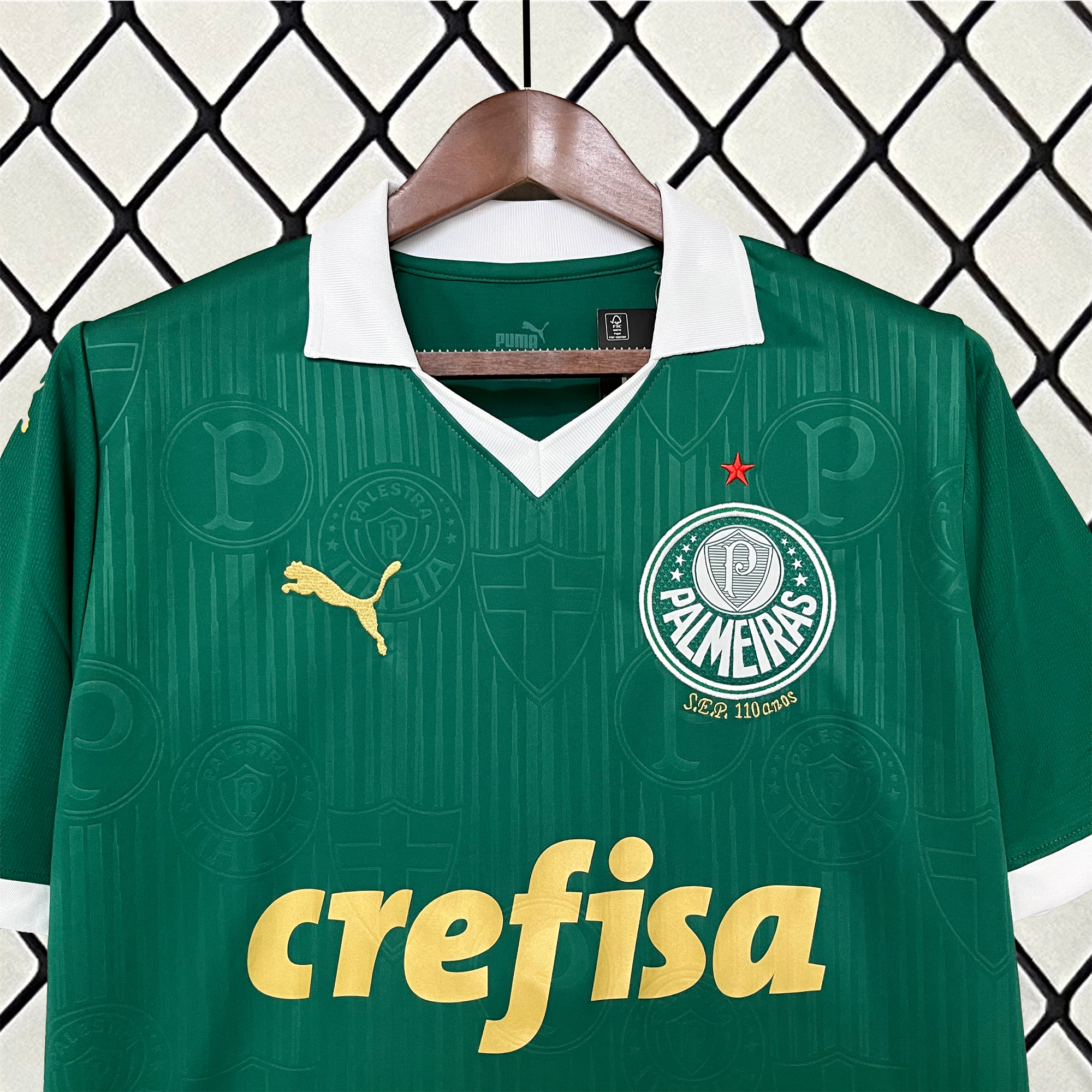 AlphaJersey-Palmeiras 2024 Home Stadium Jersey - Fans Version