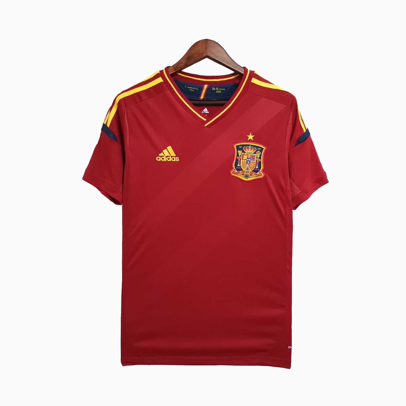 AlphaJersey-Retro Spain 2012 Home Stadium Jersey