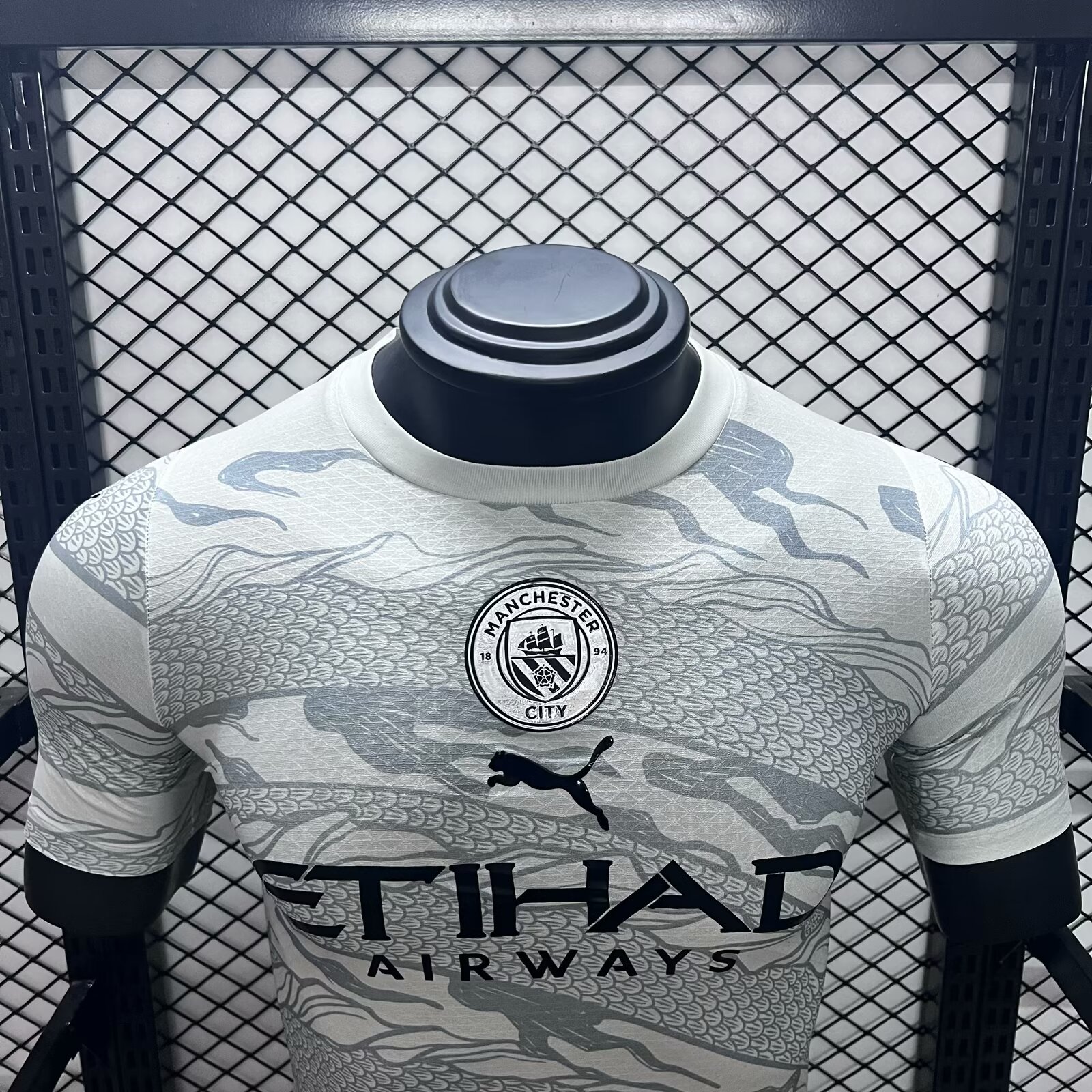AlphaJersey-Manchester City 2024 Chinese New Year Pre-match Jersey - Player Version