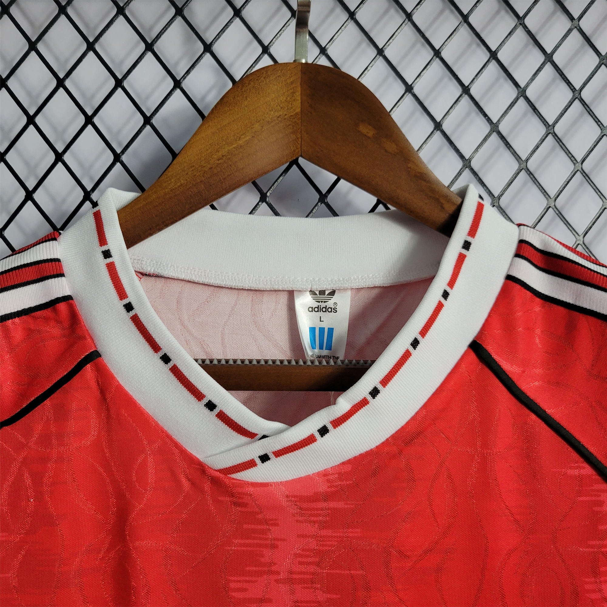 AlphaJersey-Retro Manchester United 90-92 Home Stadium Jersey