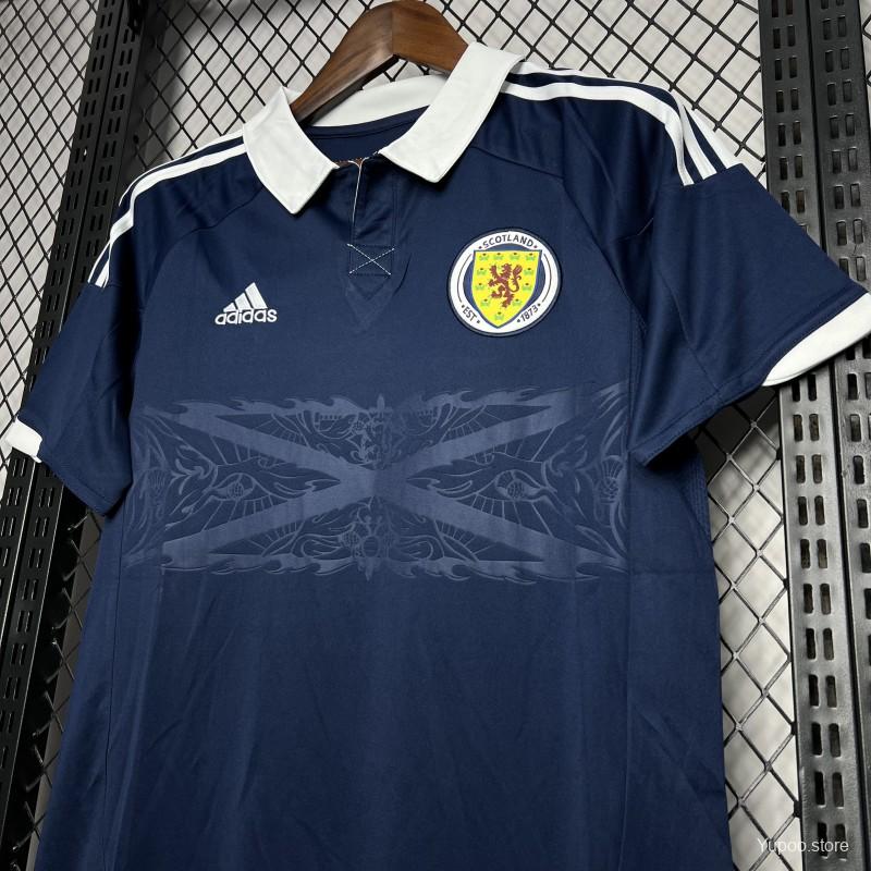 AlphaJersey-Retro S-c-o.t l.a-n.d 2012 Home Jersey