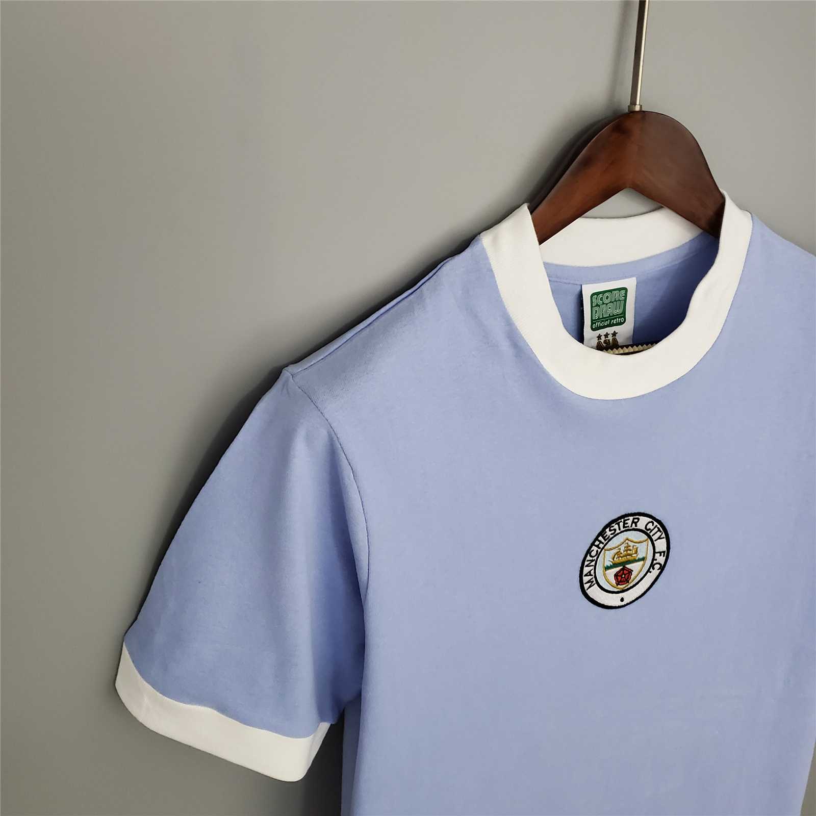 AlphaJersey-Retro Manchester City 1971-74 Home Jersey