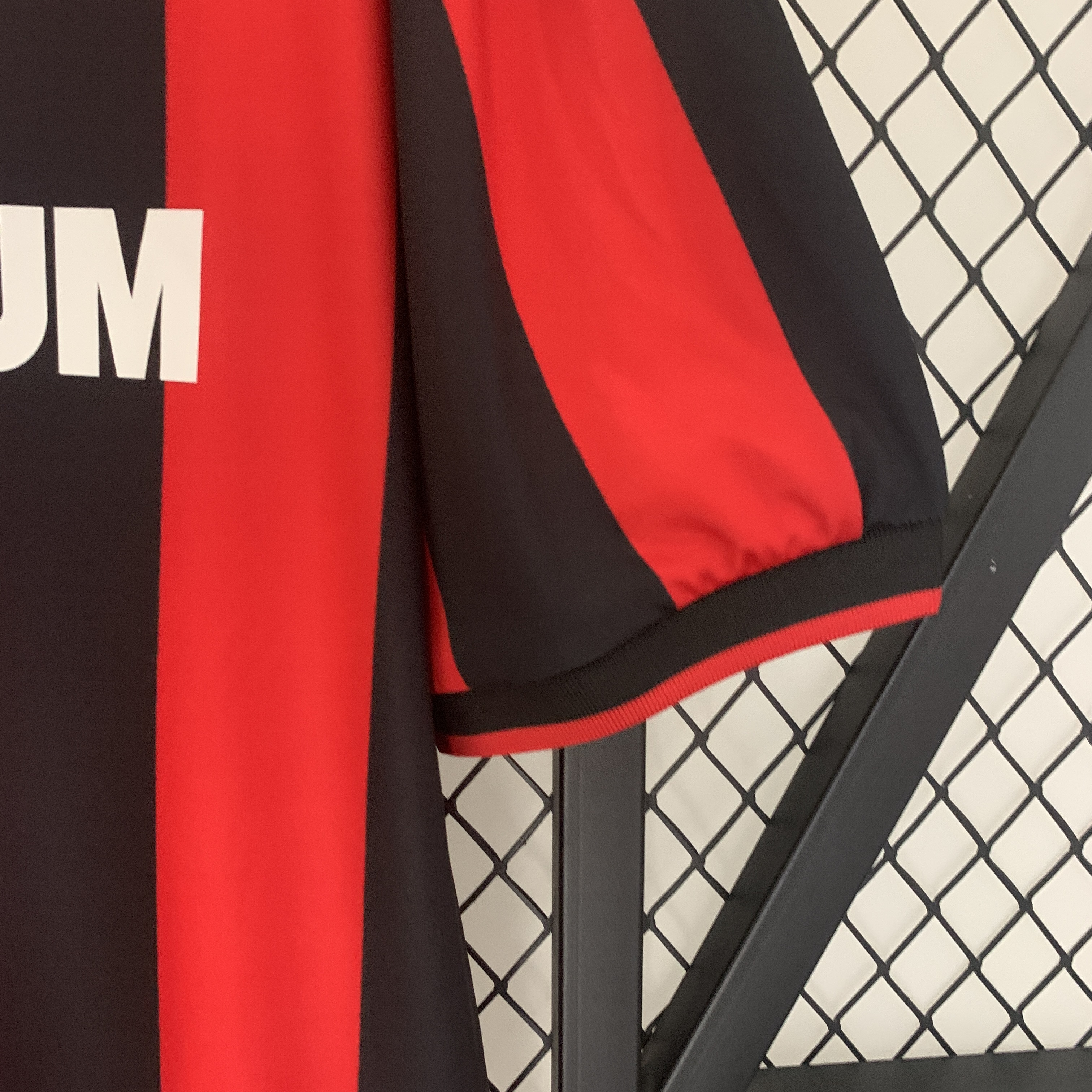 AlphaJersey-Retro AC Milan 90-91 Home Stadium Jersey