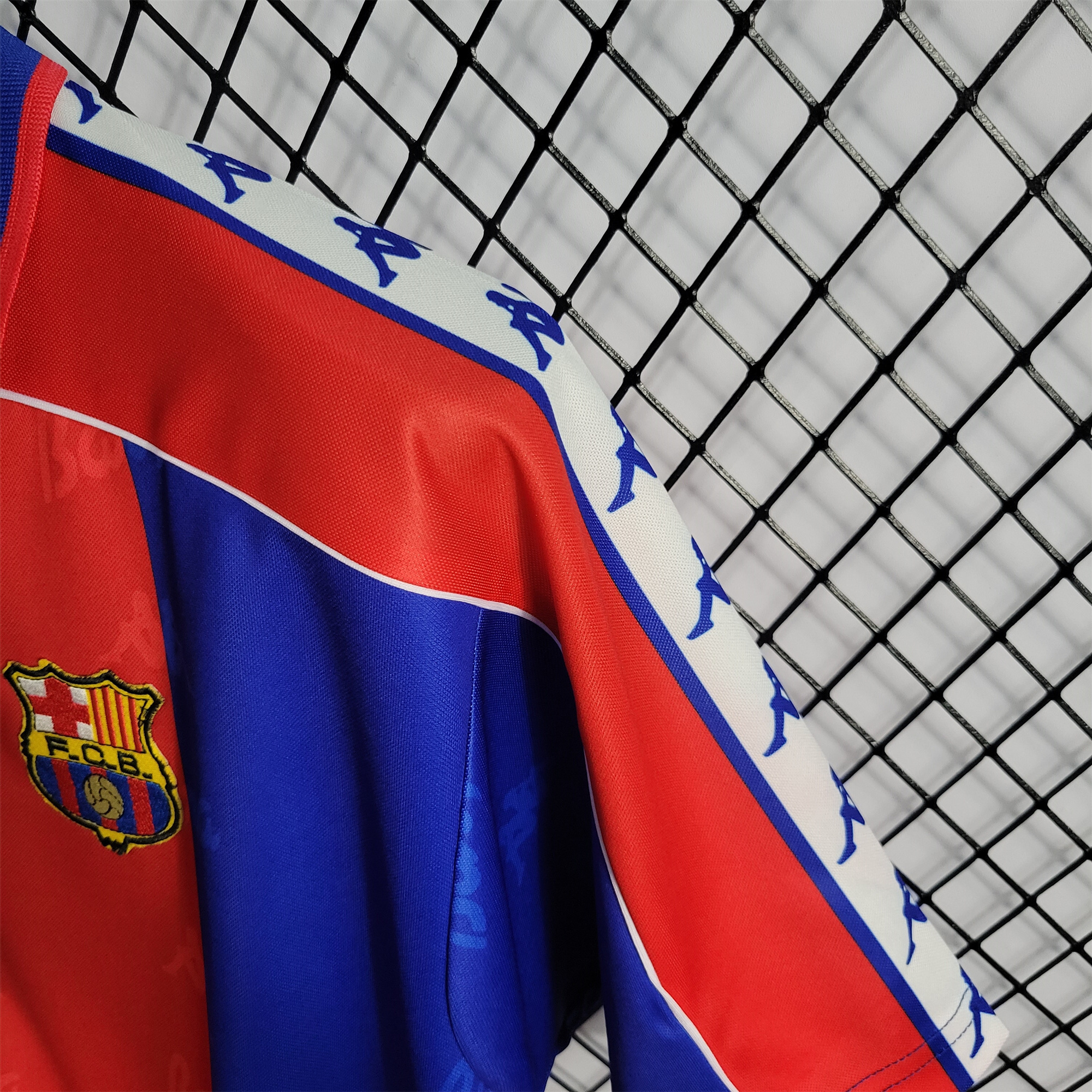 AlphaJersey-Retro Barcelona 92-95 Home Stadium Jersey