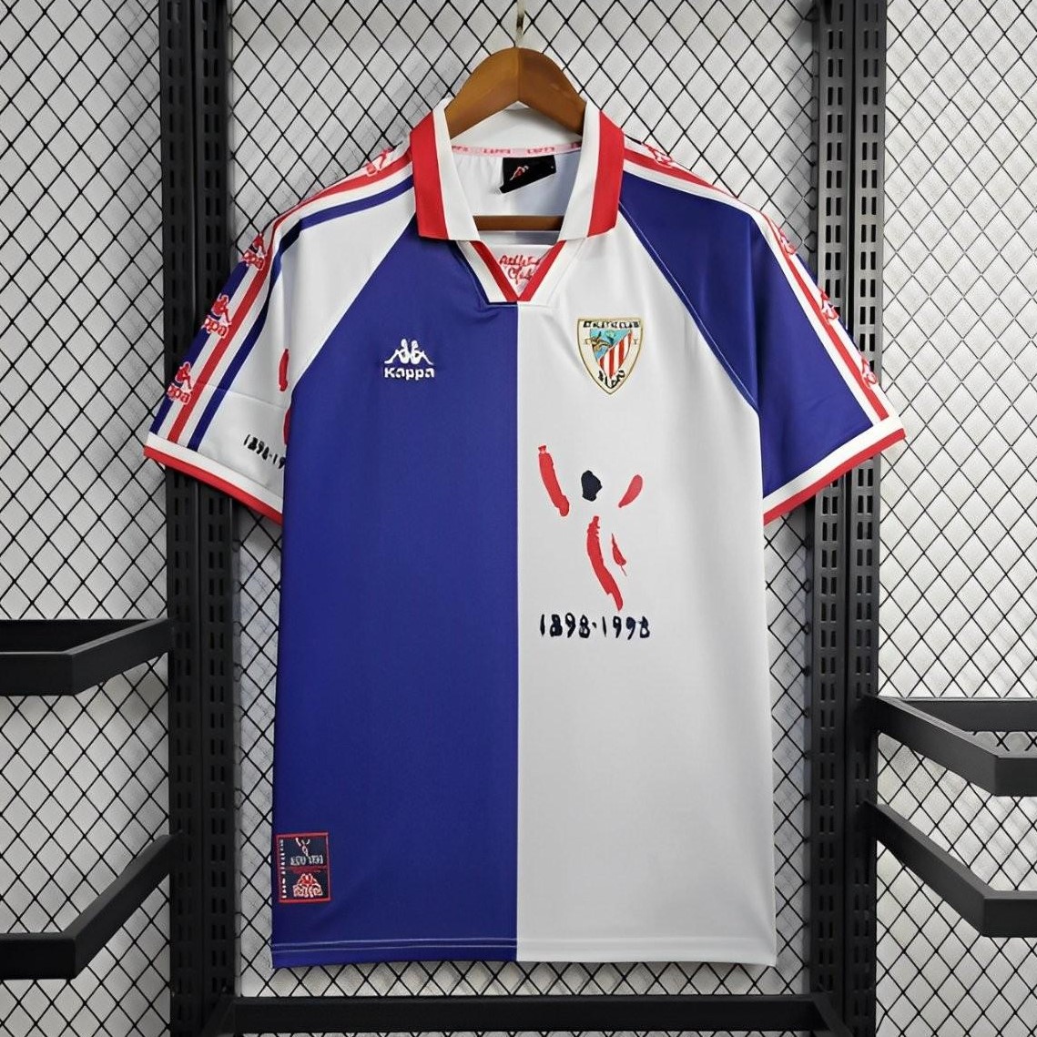 AlphaJersey-Retro Athletic Bilbao 1997-98 Away Jersey