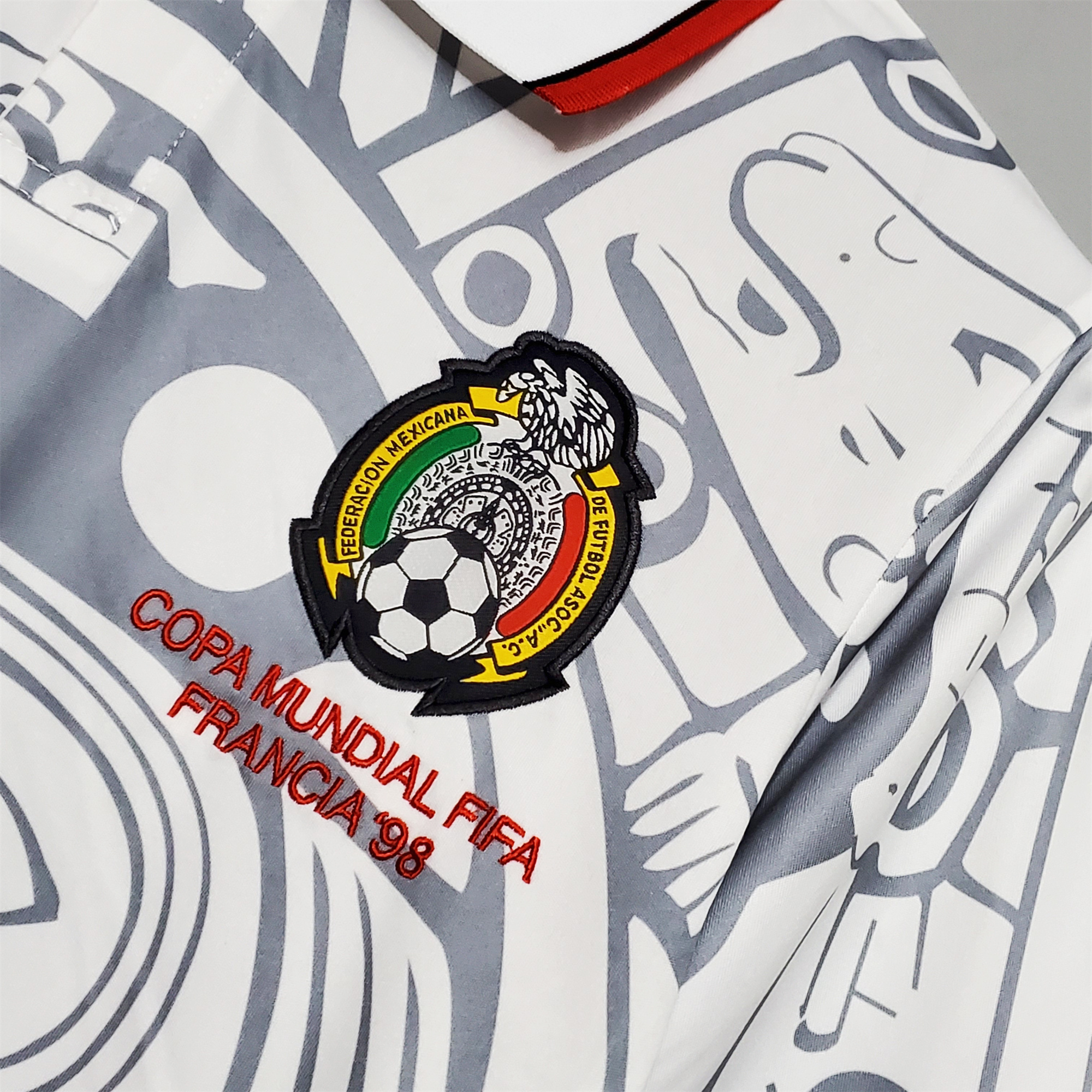 AlphaJersey-Retro Mexico 1998 Away Jersey