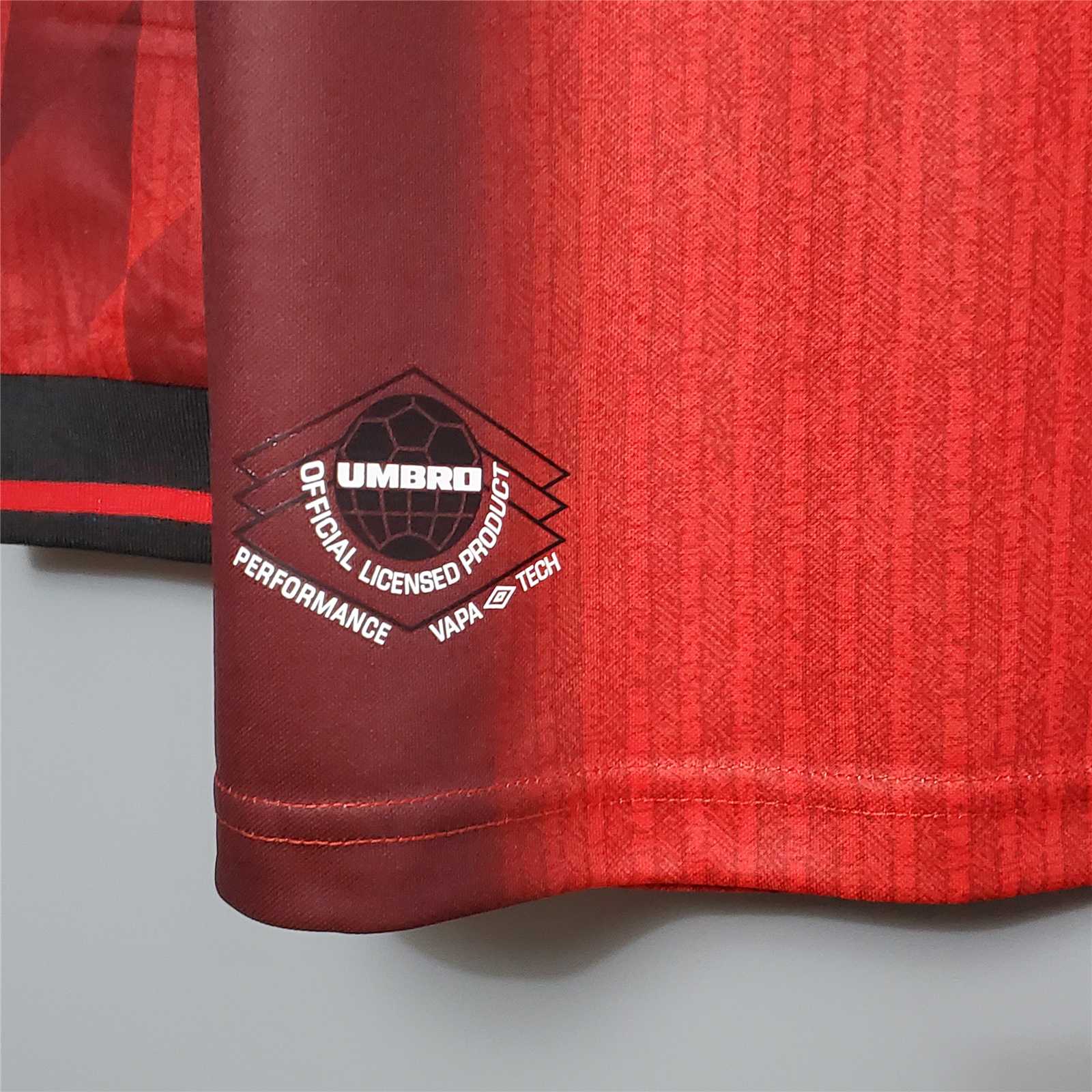 AlphaJersey-Retro Manchester United 96-97 Home Long Sleeve Jersey
