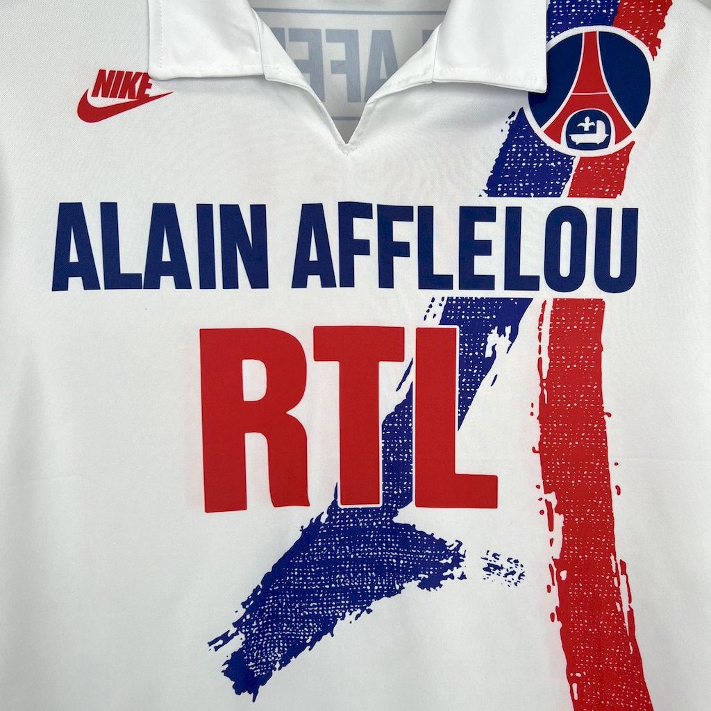 AlphaJersey-Retro Paris Saint-Germain PSG 1990-91 Home Jersey