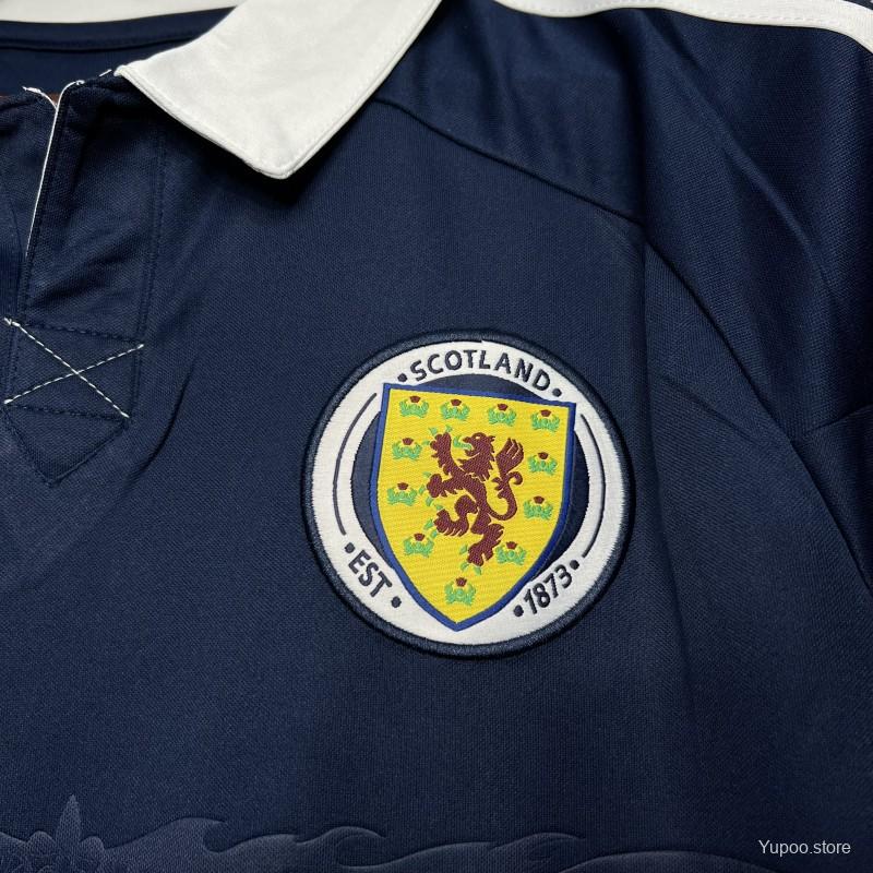 AlphaJersey-Retro S-c-o.t l.a-n.d 2012 Home Jersey
