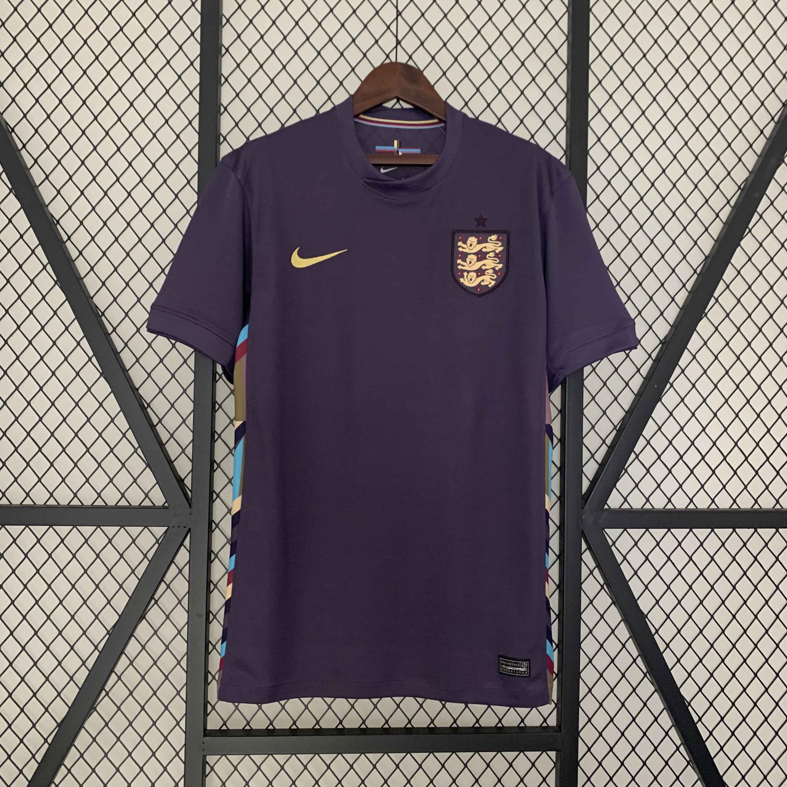 AlphaJersey-England 2024 Away Stadium Jersey - Fans Version