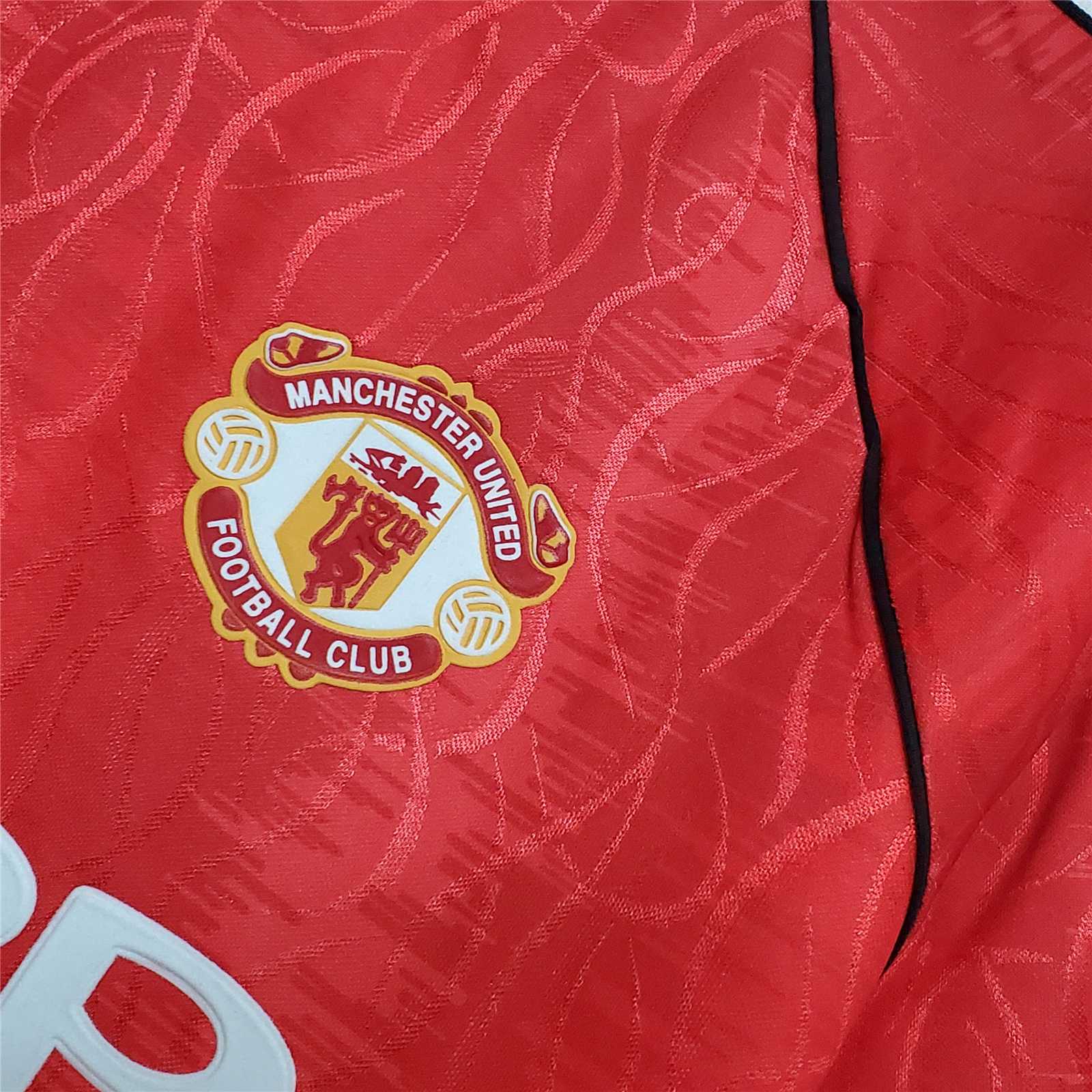 AlphaJersey-Retro Manchester United 91-92 Home Jersey