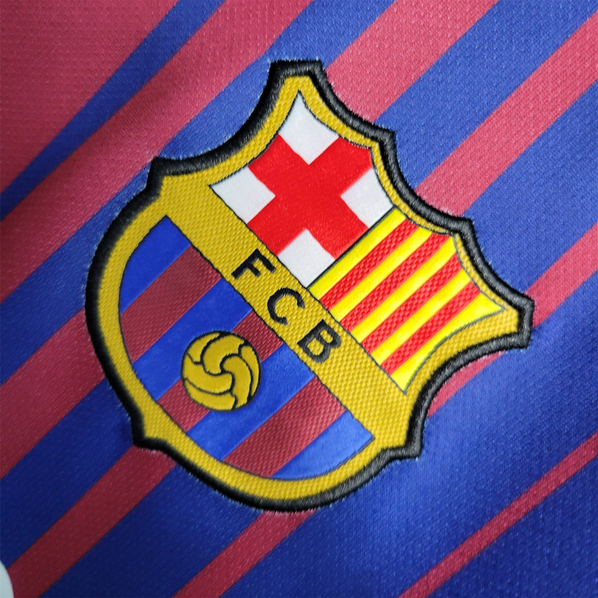 AlphaJersey-Retro Barcelona 17-18 Home Stadium Jersey