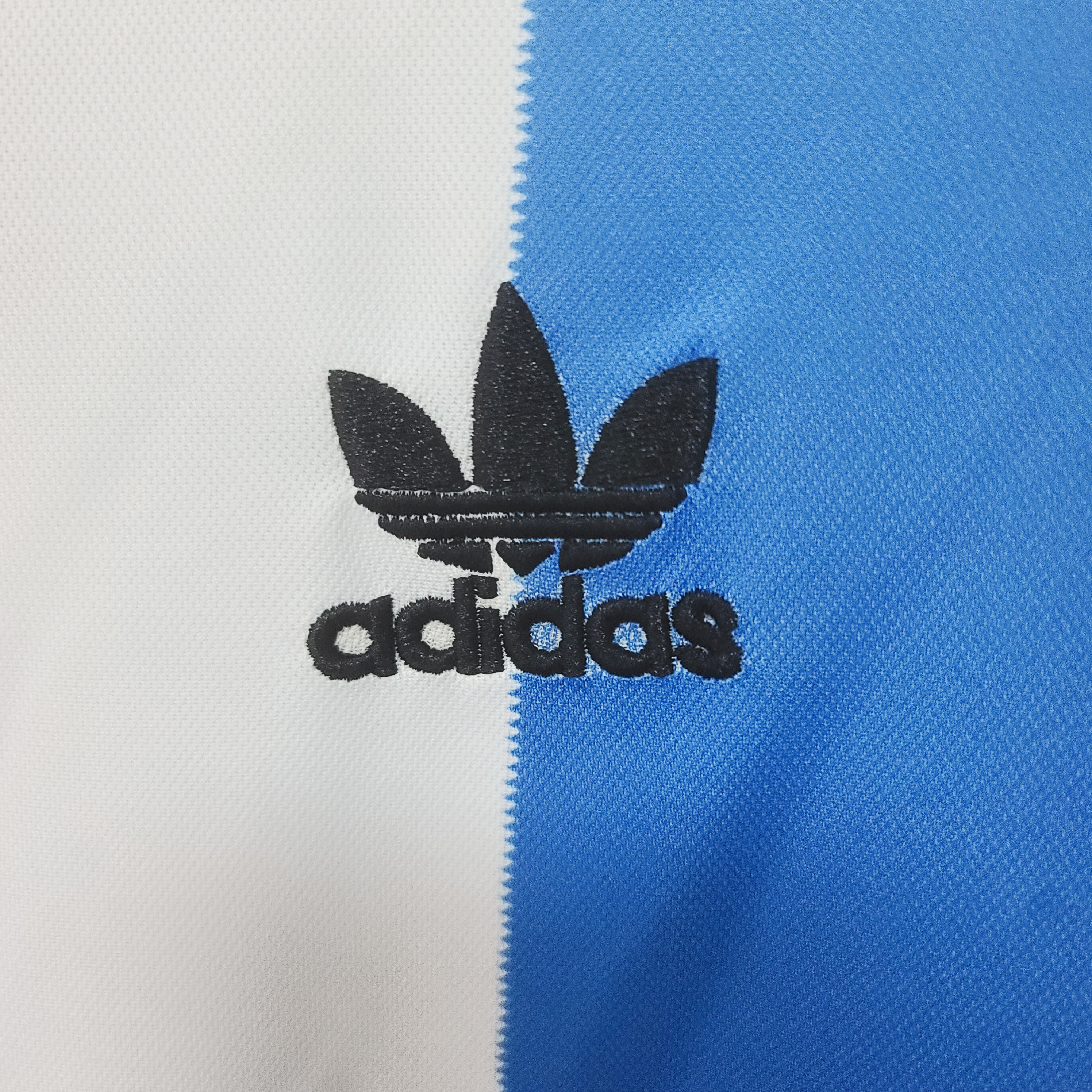AlphaJersey-Retro Argentina 1978 Home Stadium Long Sleeve Jersey