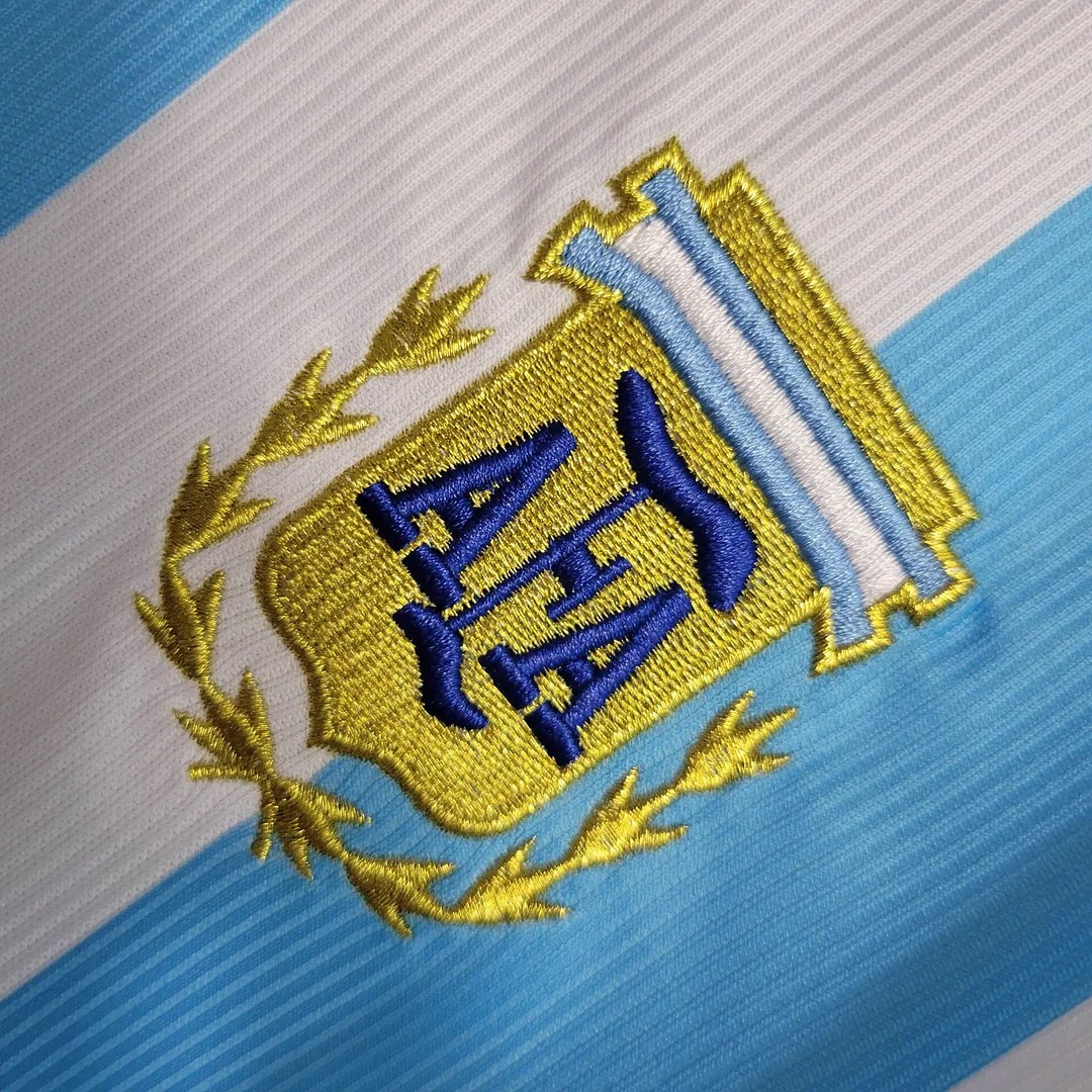 AlphaJersey-Retro Argentina 1998 Home Stadium Jersey