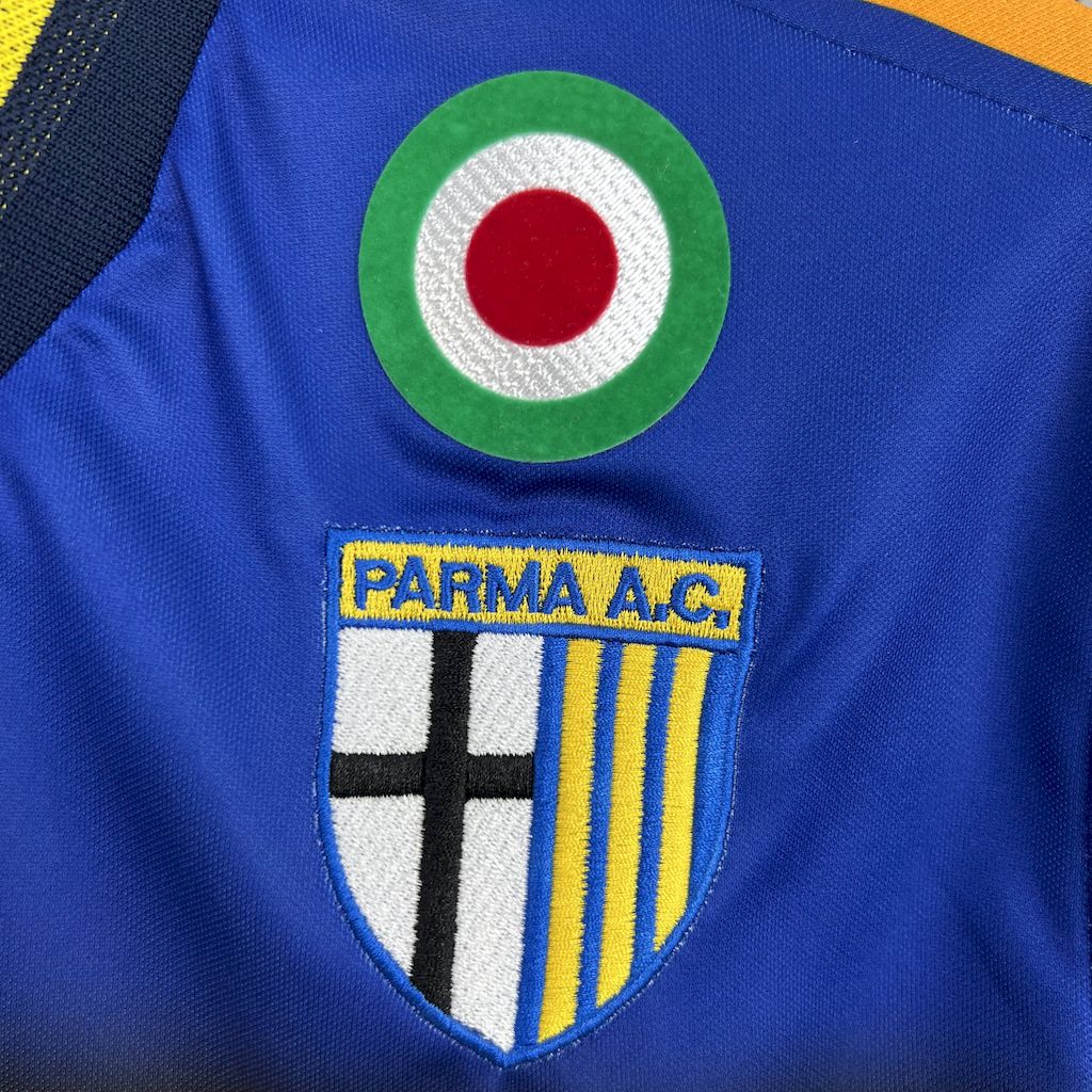 AlphaJersey-Retro Parma 2002-03 Home Jersey - Fans Version