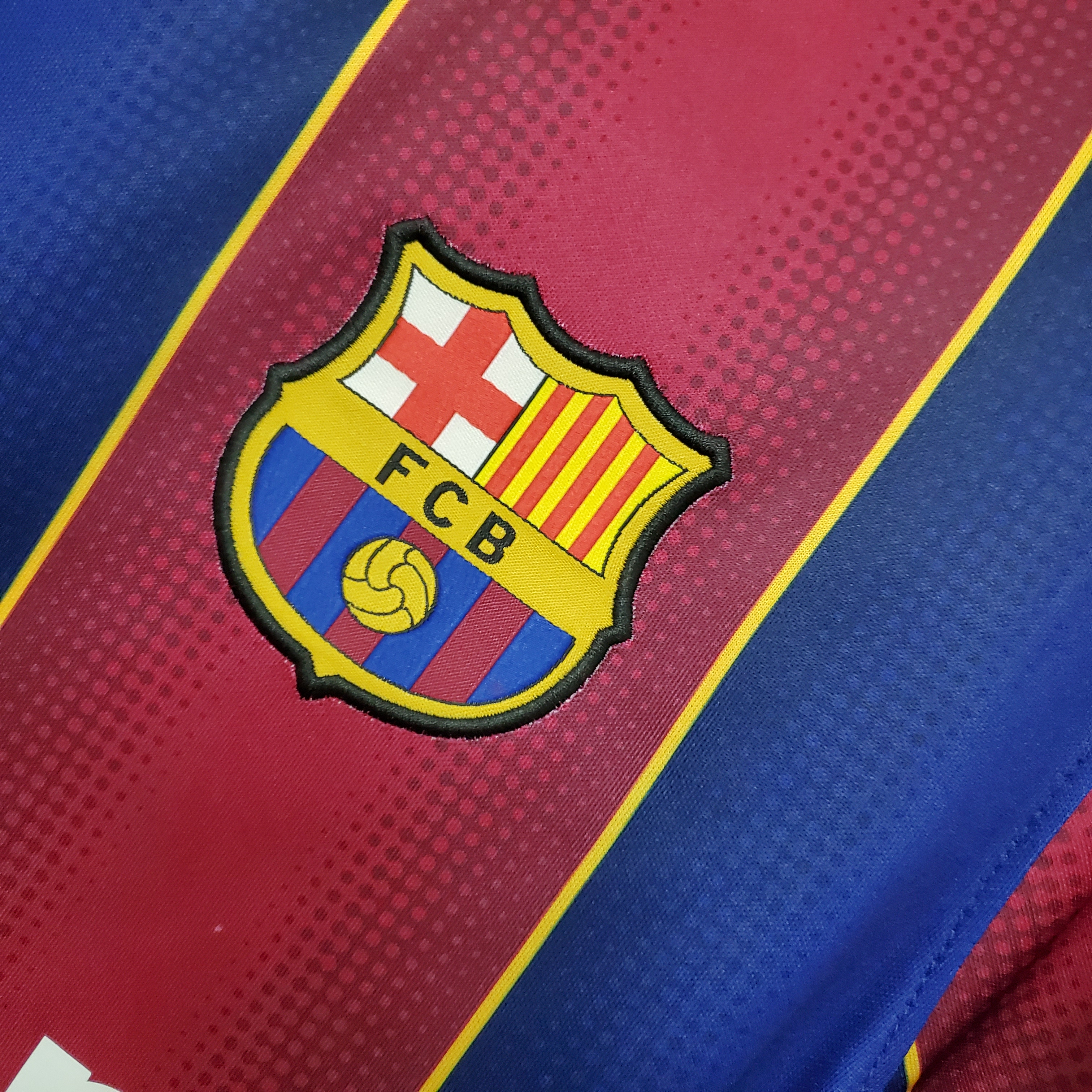 AlphaJersey-Retro Barcelona 20-21 Home Stadium Jersey