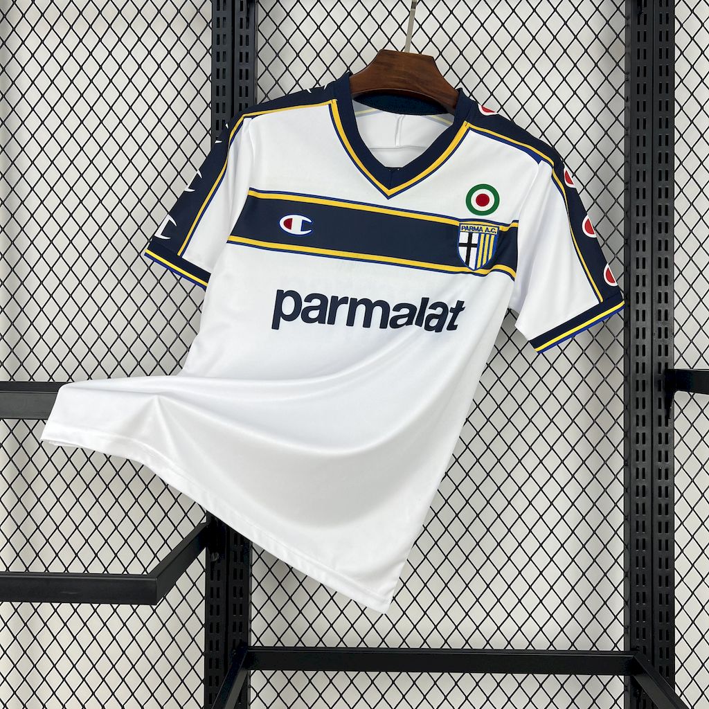 AlphaJersey-Retro Parma 2002-03 Away Jersey - Fans Version