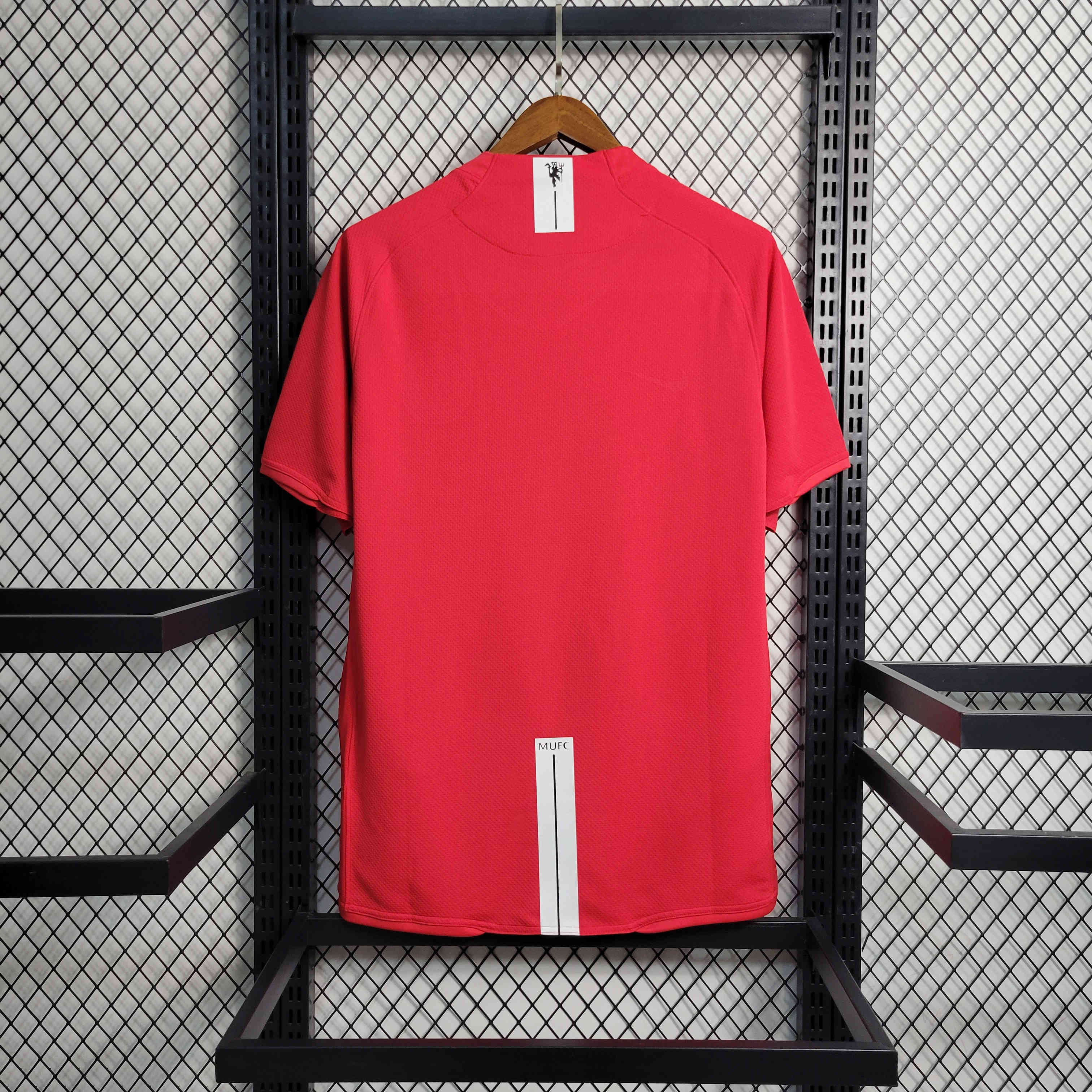 AlphaJersey-Retro Manchester United 07-08 Home Jersey - Champions League Final Version