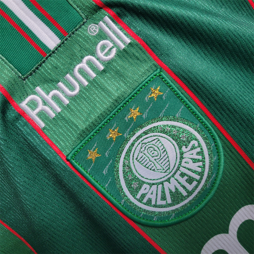 AlphaJersey-Retro Palmeiras 1999 Home Stadium Jersey - Liberator Cup Champion