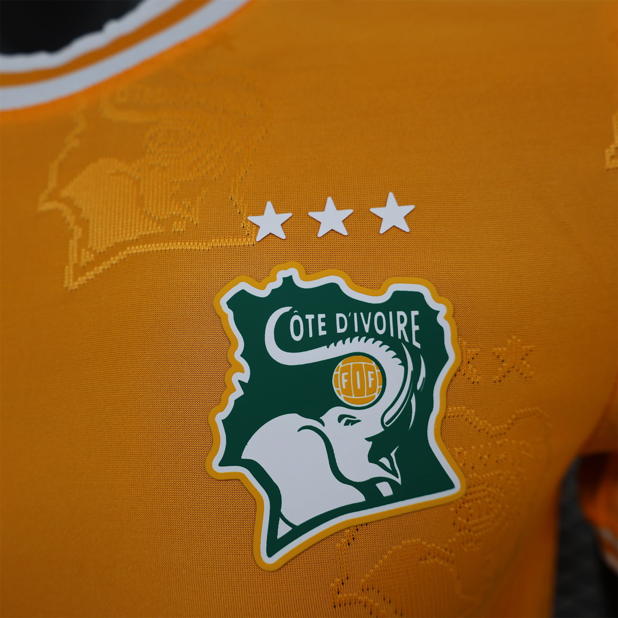 AlphaJersey-Ivory Coast 2024 Orange Elephant Special Edition Jersey - Player Version