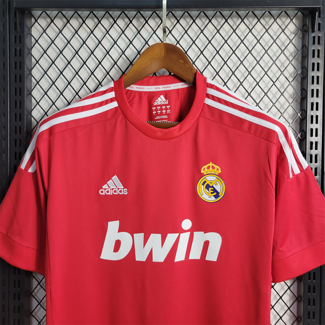 AlphaJersey-Real Madrid Retro 11-12 Third Red Jersey