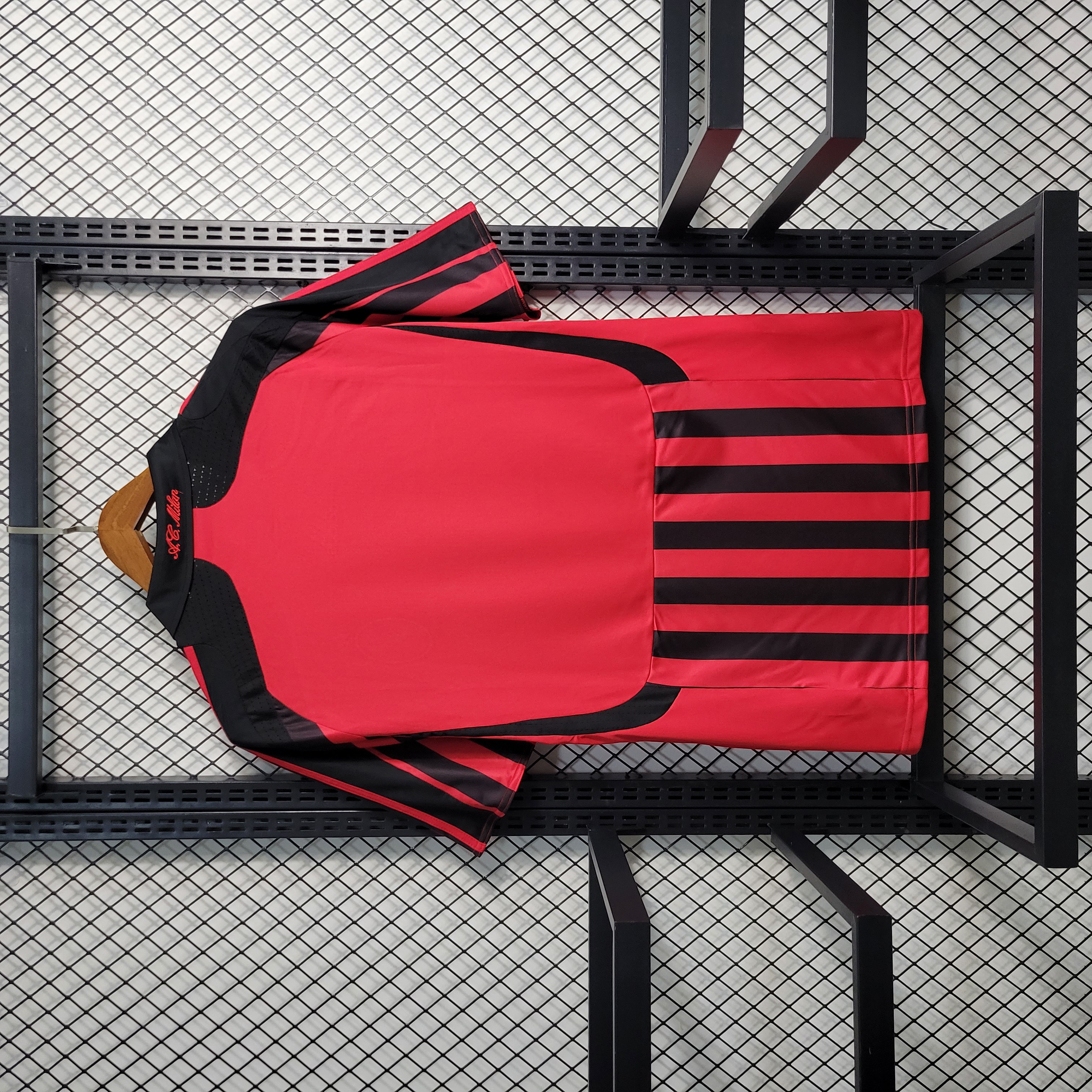 AlphaJersey-Retro AC Milan 2007-08 Home Stadium Jersey
