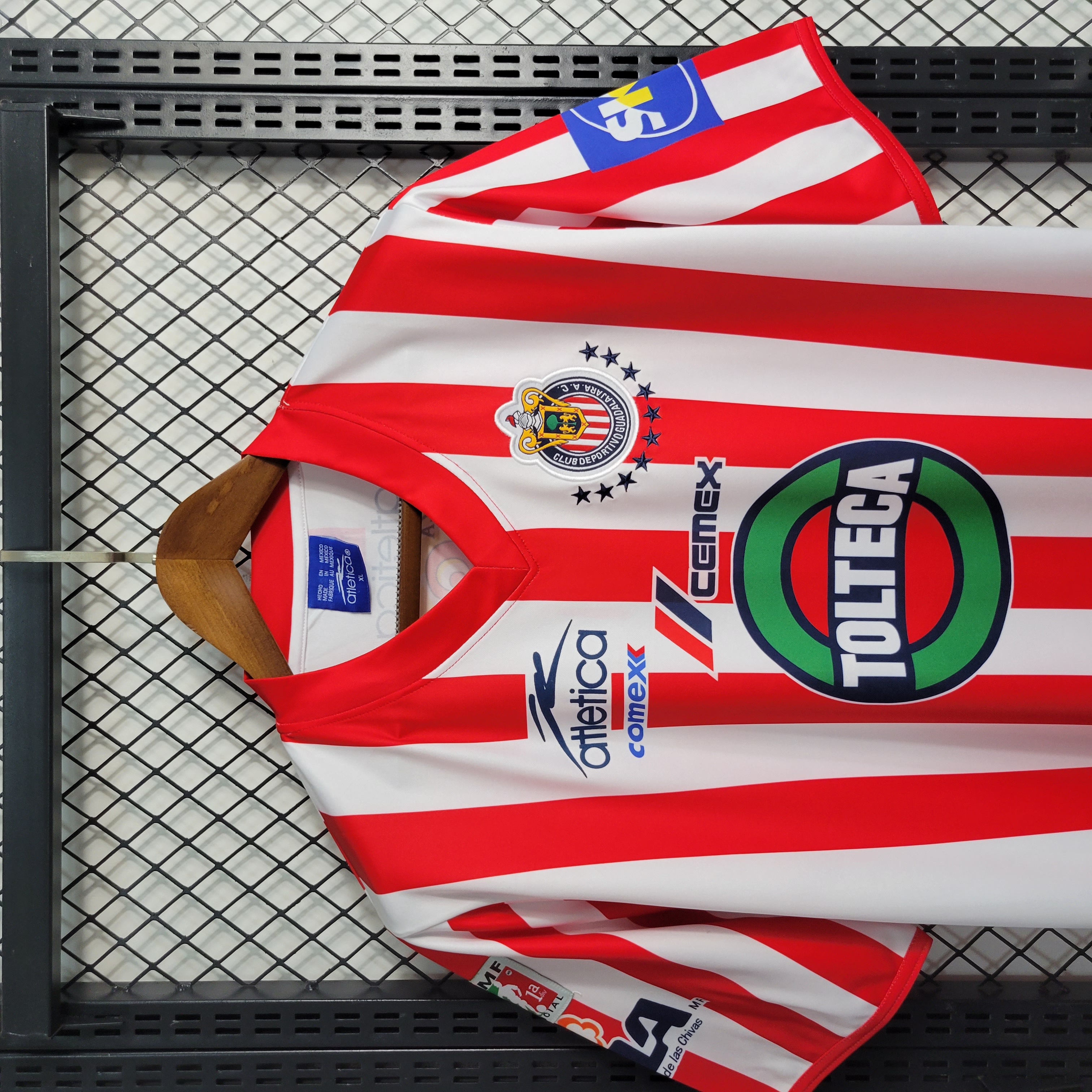 AlphaJersey-Retro Chivas de Guadalajara 01-02 Home Stadium Jersey