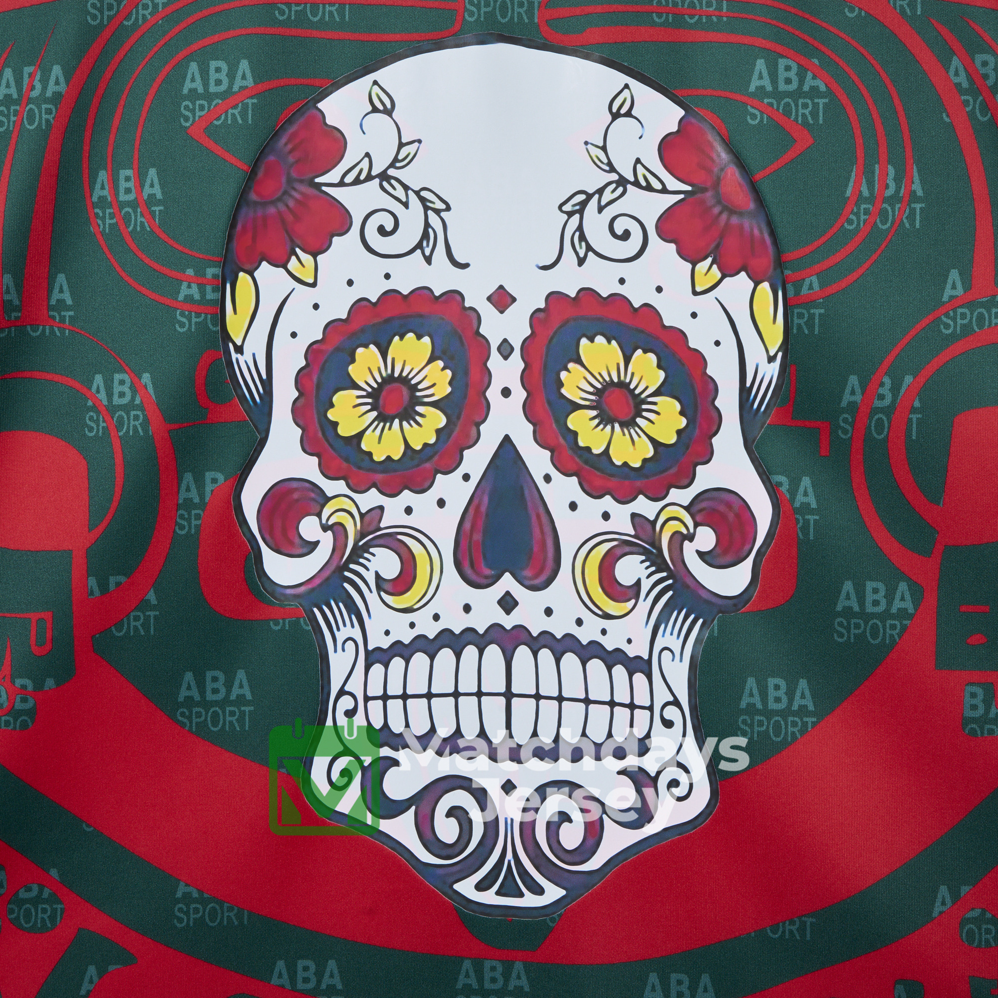AlphaJersey-Mexico 2024 Red Skull Special Edition Jersey - Fans Version