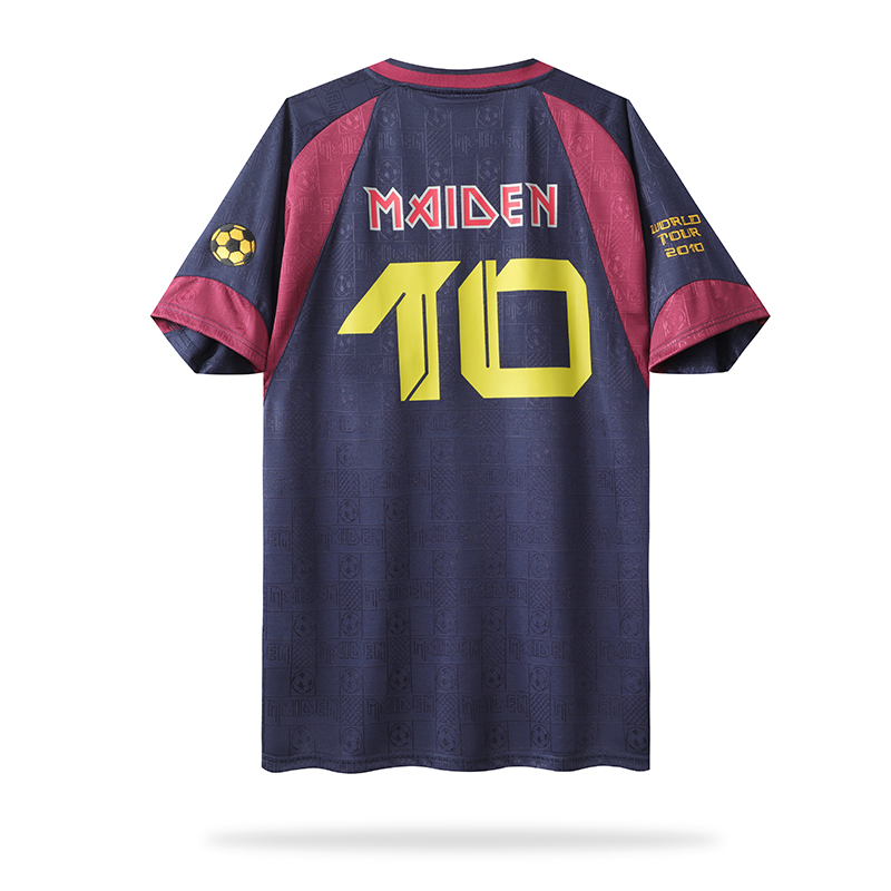AlphaJersey-Retro Iron Maiden 2010 Home Stadium Jersey