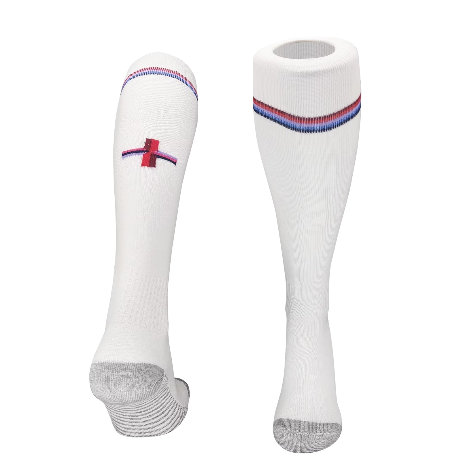 AlphaJersey-England 2024 Home Socks - White