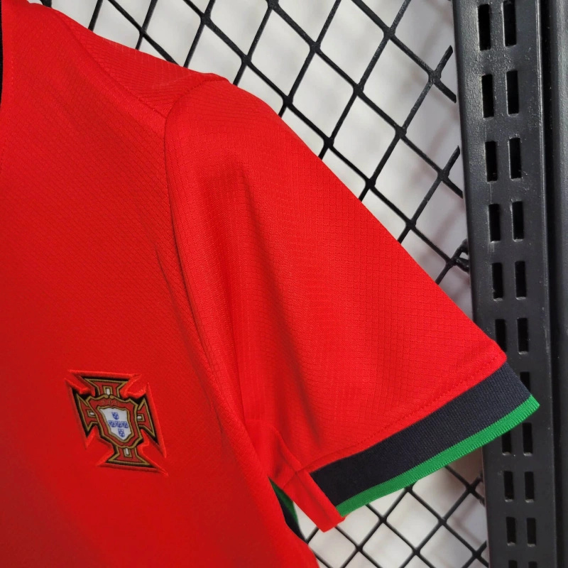 AlphaJersey-Portugal 2024 Home Stadium Kids Kit