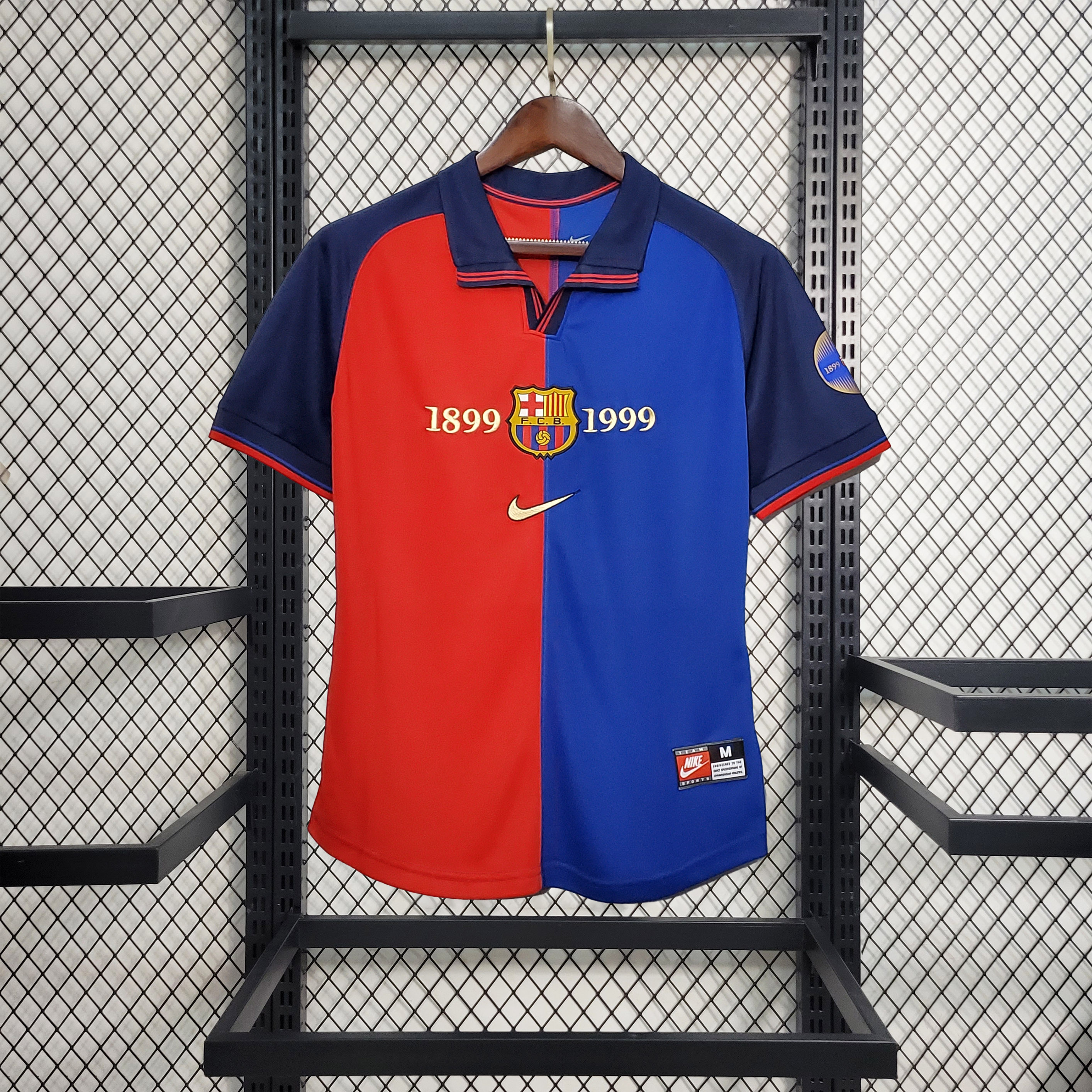 AlphaJersey-Retro Barcelona 99-00 Home Stadium Jersey