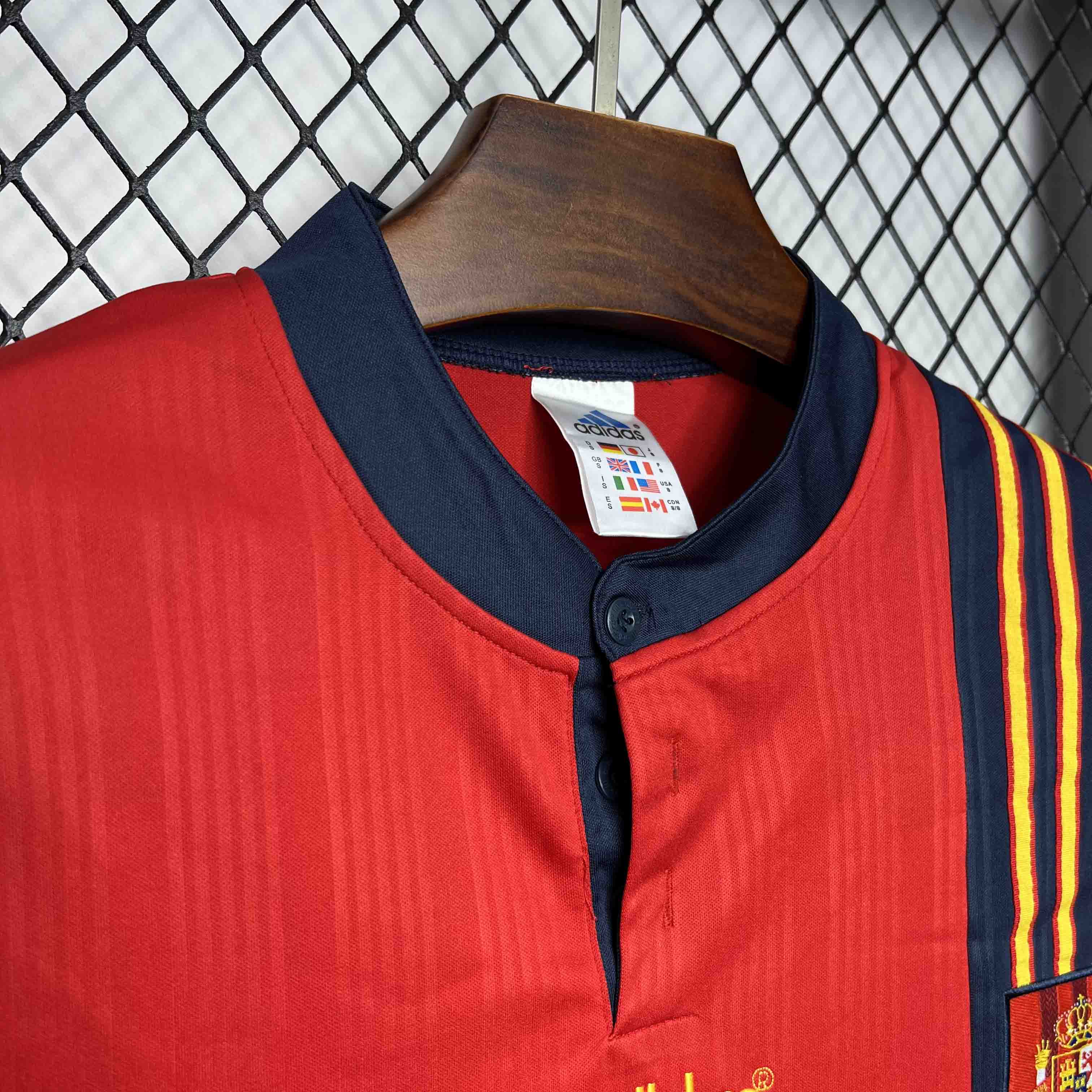 AlphaJersey-Retro Spain 1996 Home Jersey