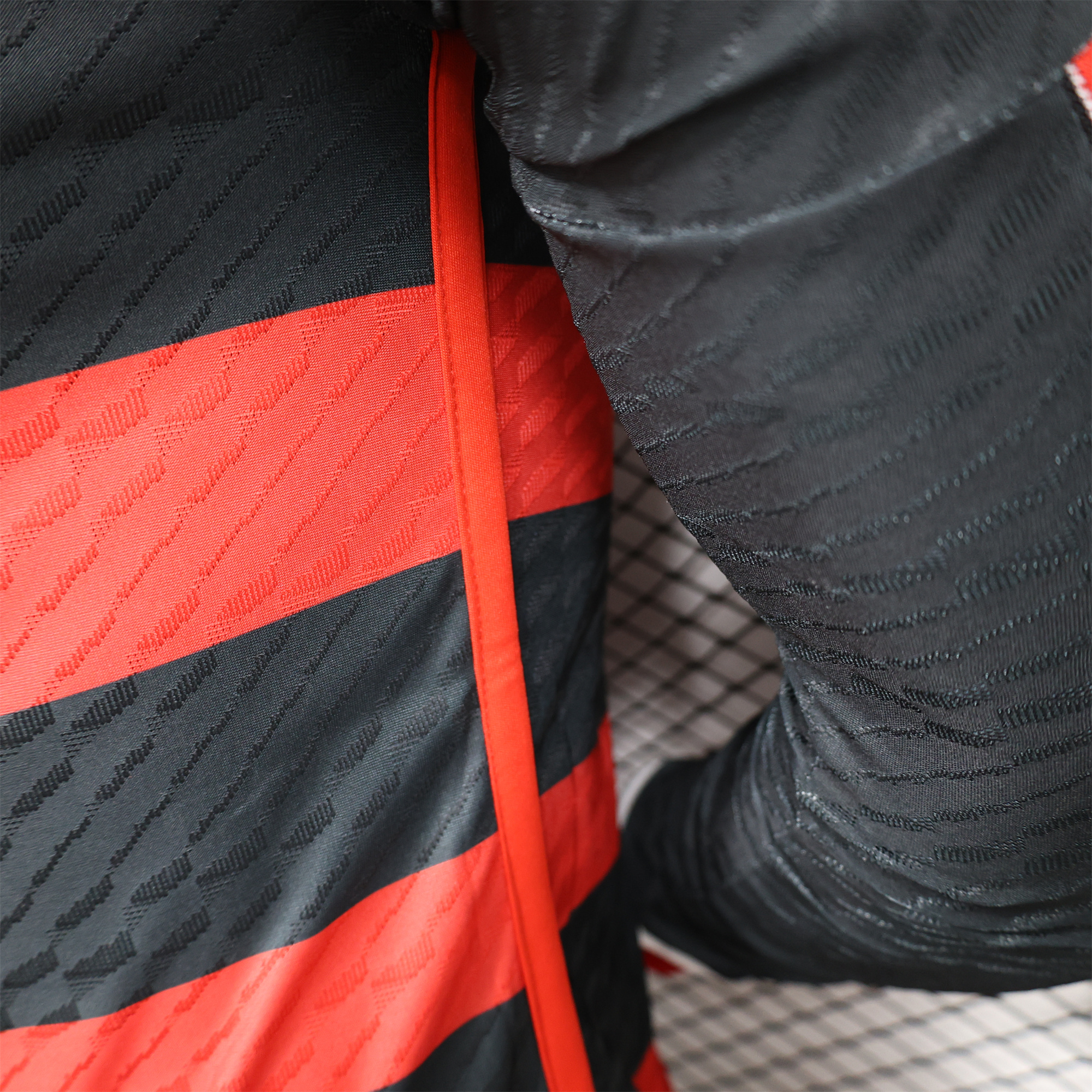 AlphaJersey-Flamengo 2024 Home Long Sleeve Jersey - Player Version