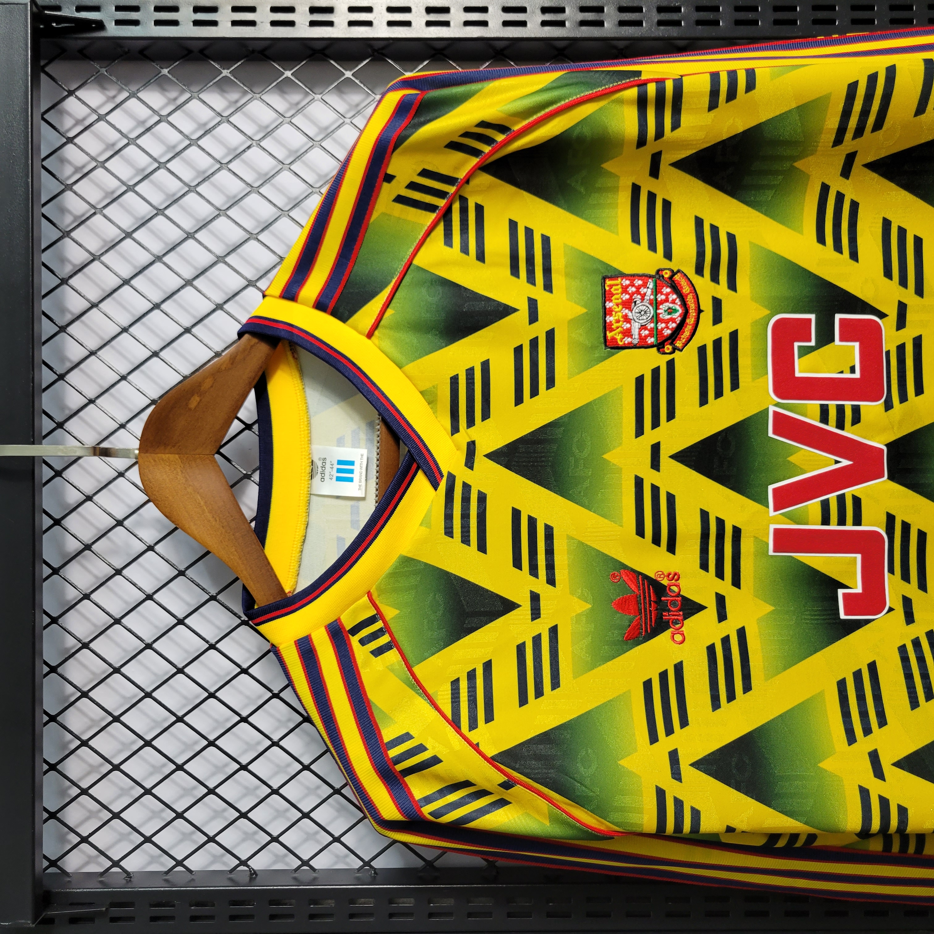 AlphaJersey-Retro Arsenal 91-93 Away Long Sleeve Jersey