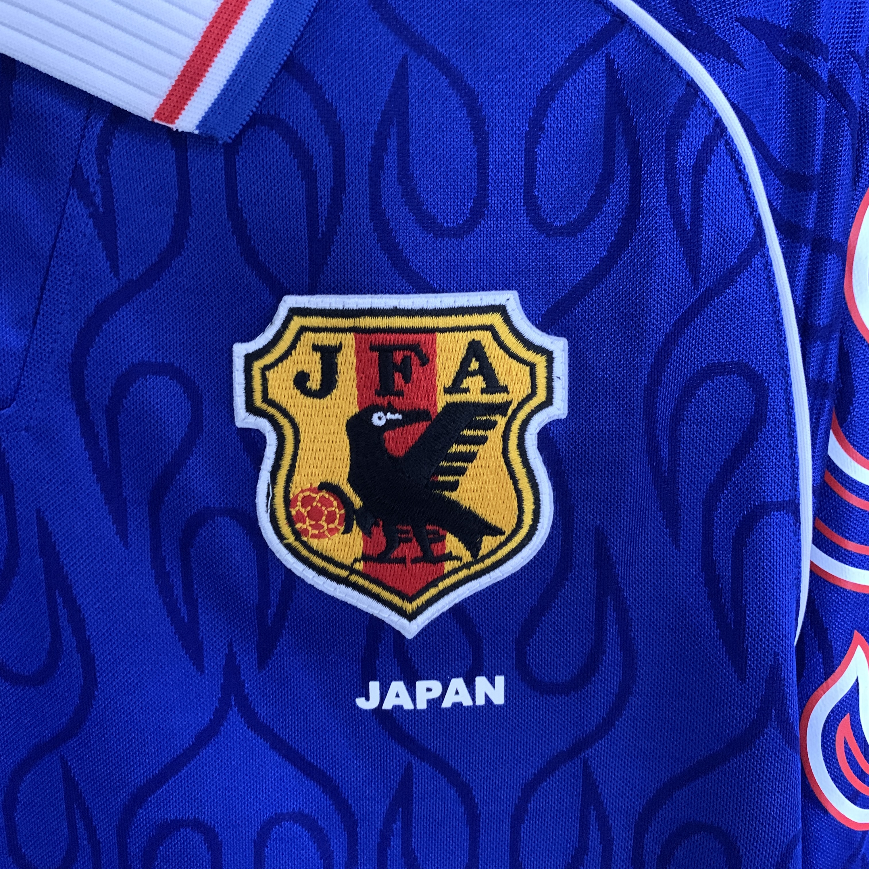 AlphaJersey-Retro Japan 1998 Home Stadium Long Sleeve Jersey