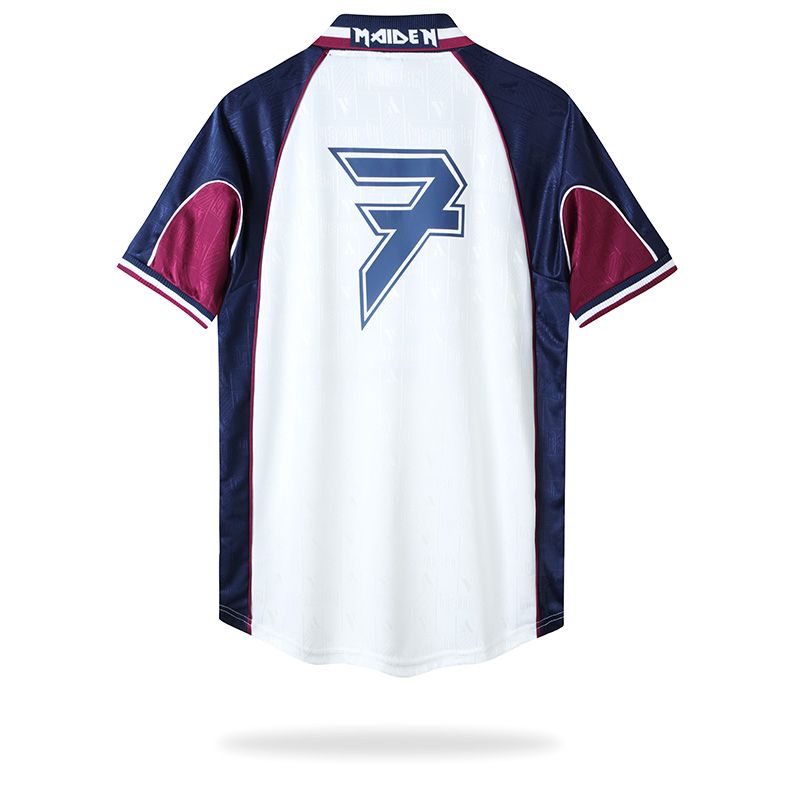 AlphaJersey-Retro Iron Maiden 1999-01 Away Jersey