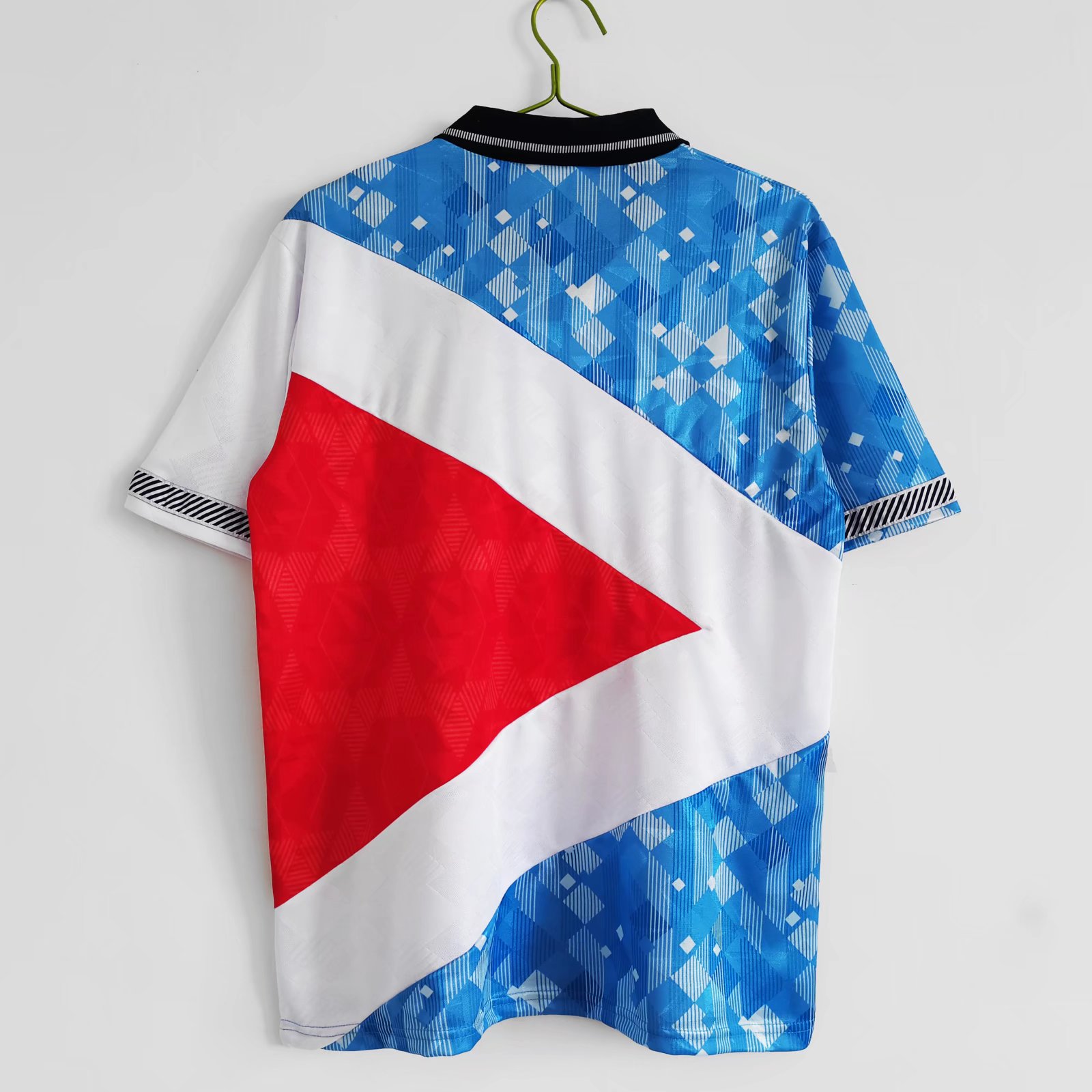AlphaJersey-Retro England 1990 Three Color Jersey