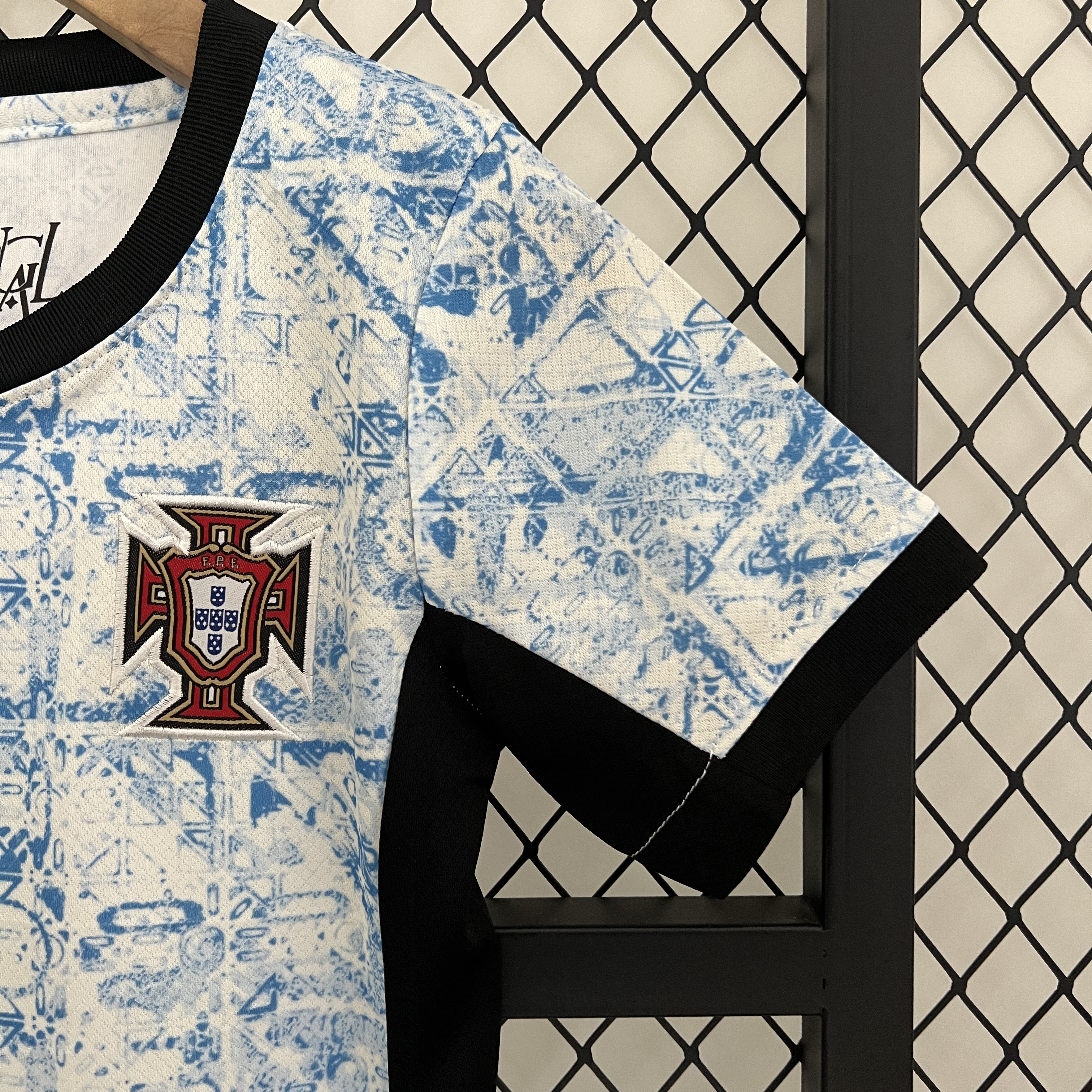 AlphaJersey-Portugal 2024 Away Stadium Kids Kit