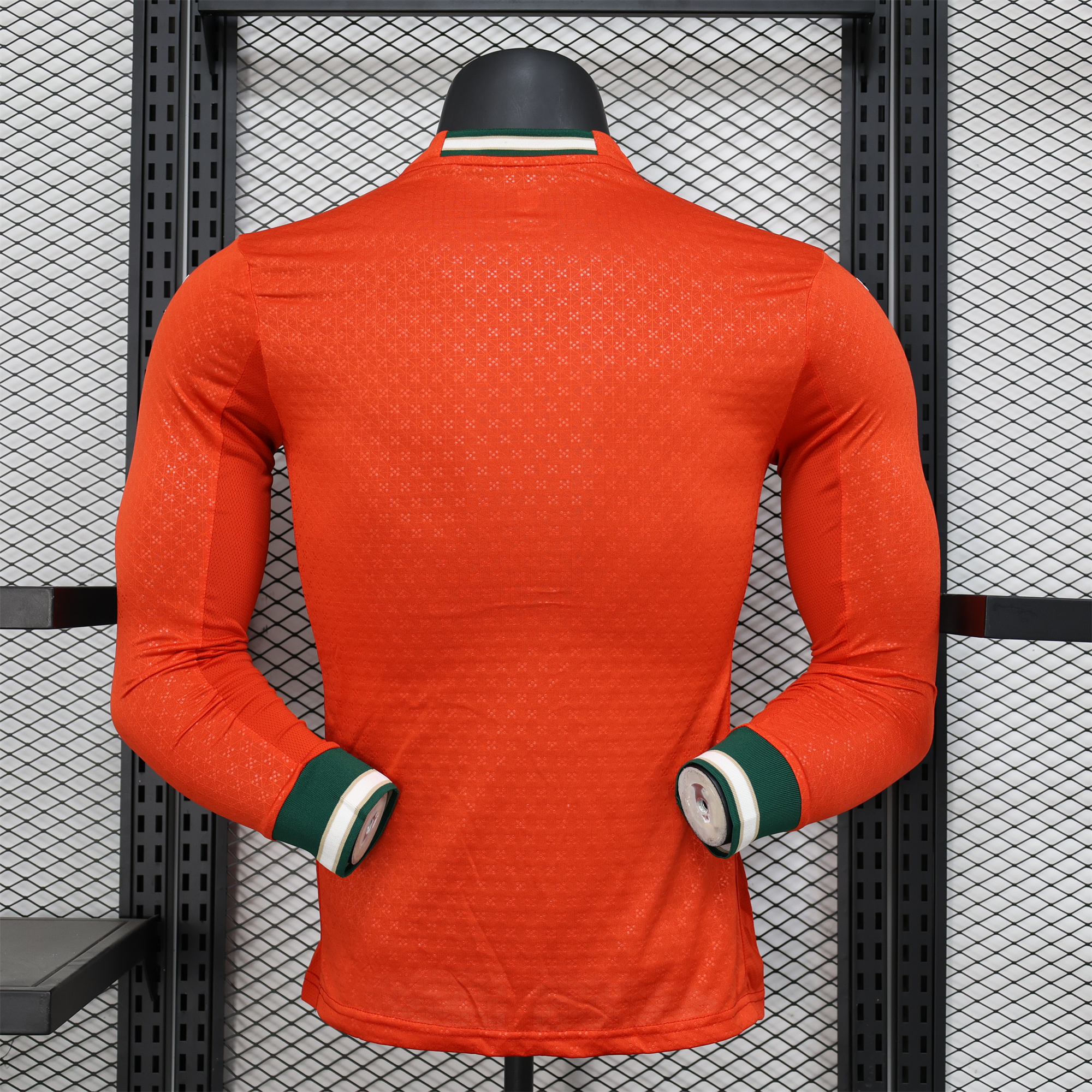 AlphaJersey-Portugal 2025-26 Home Long Sleeve Jersey - Player Version