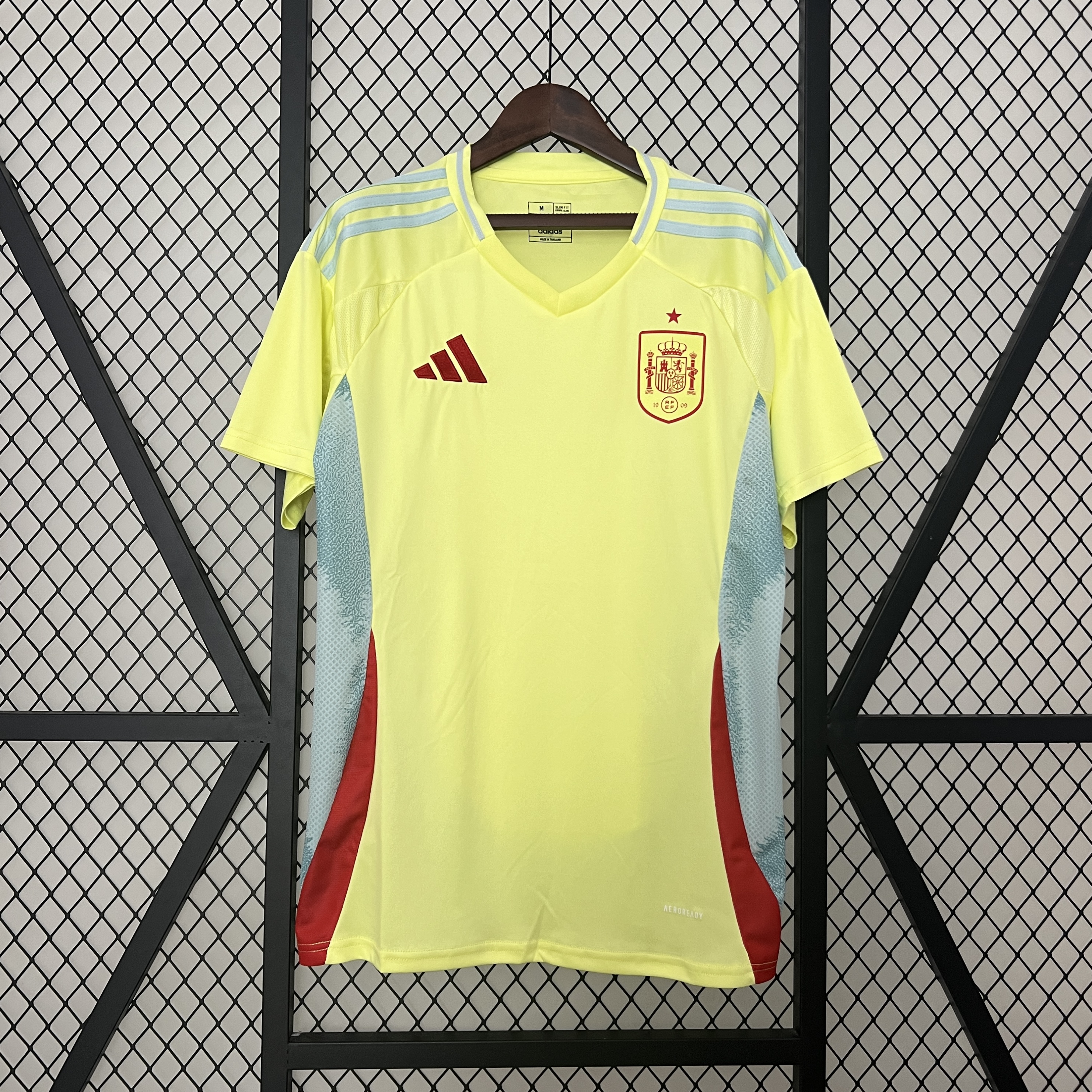 AlphaJersey-Spain 2024 Away Stadium Jersey - Fans Version