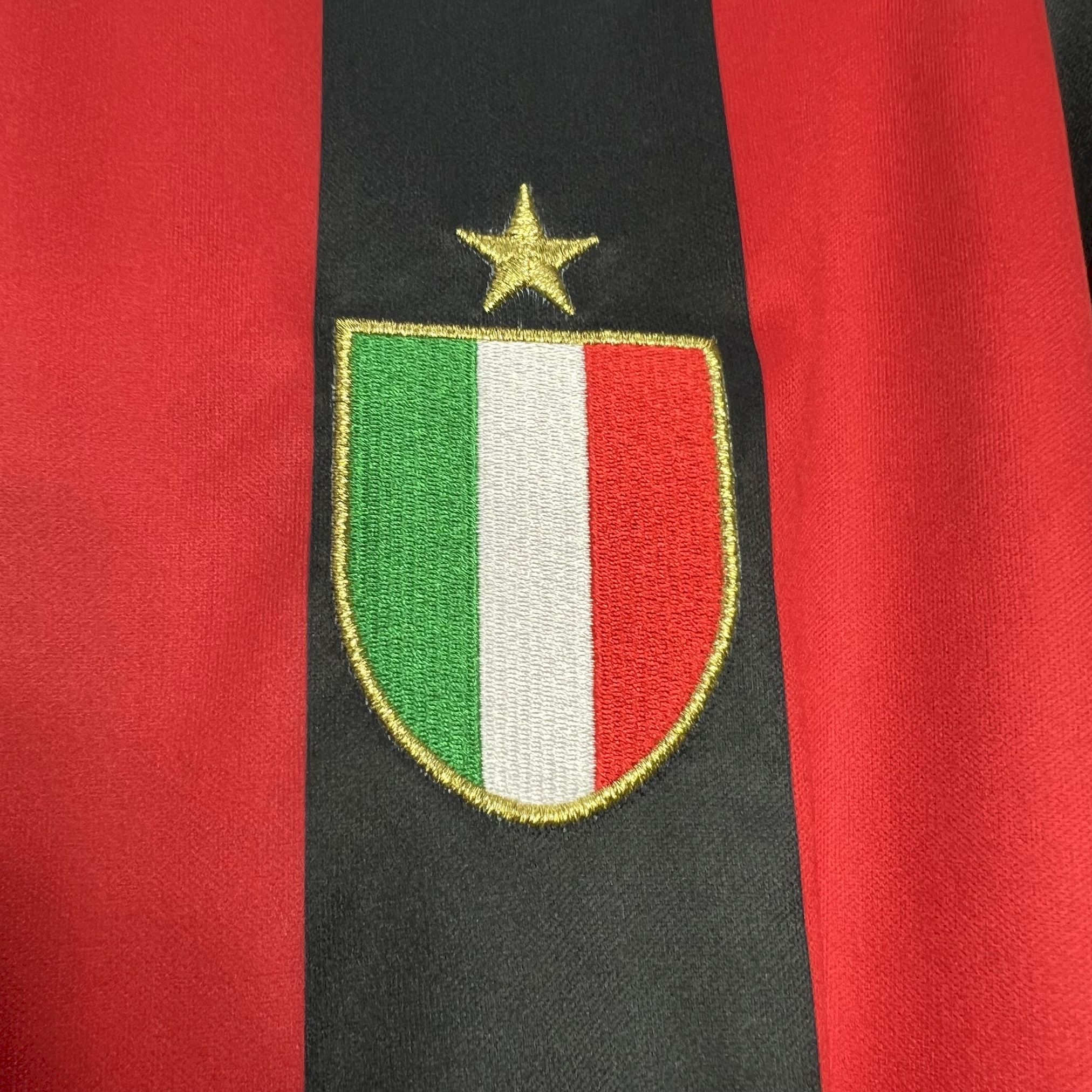 AlphaJersey-Retro AC Milan 1988-89 Home Jersey