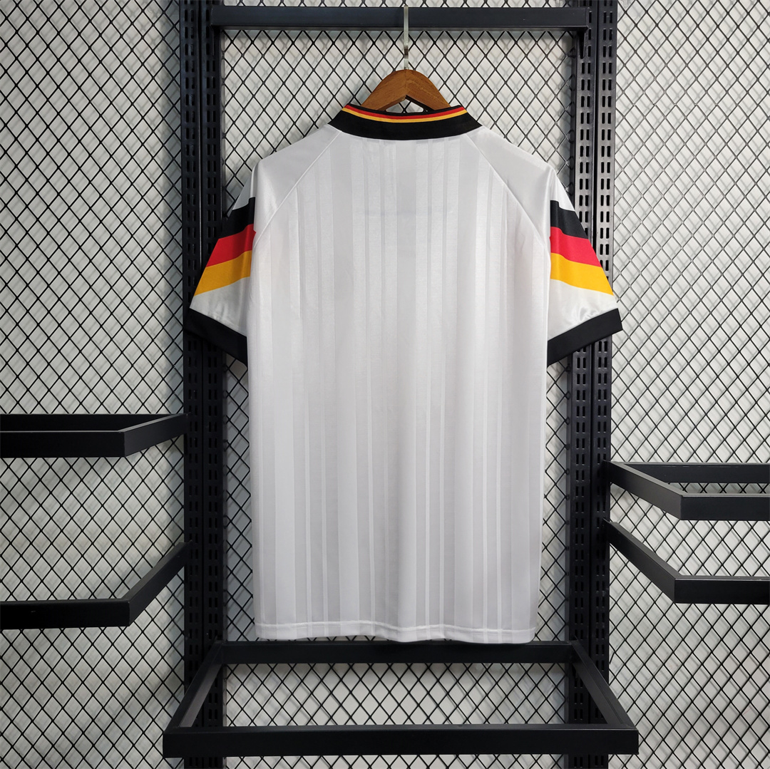 AlphaJersey-Retro Germany 1992 Home Stadium Jersey