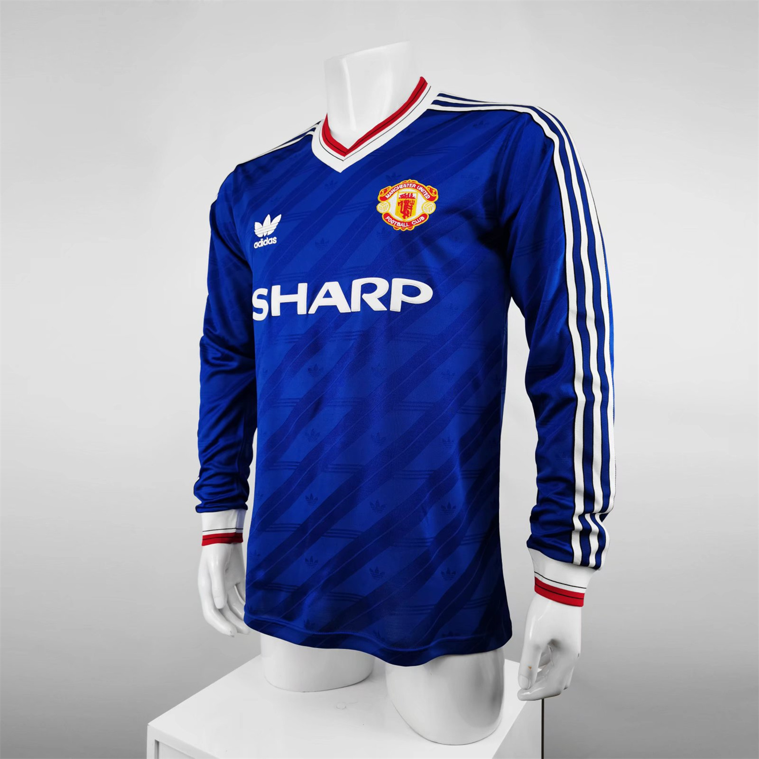 AlphaJersey-Retro Manchester United 86-88 Third Long Sleeve Jersey