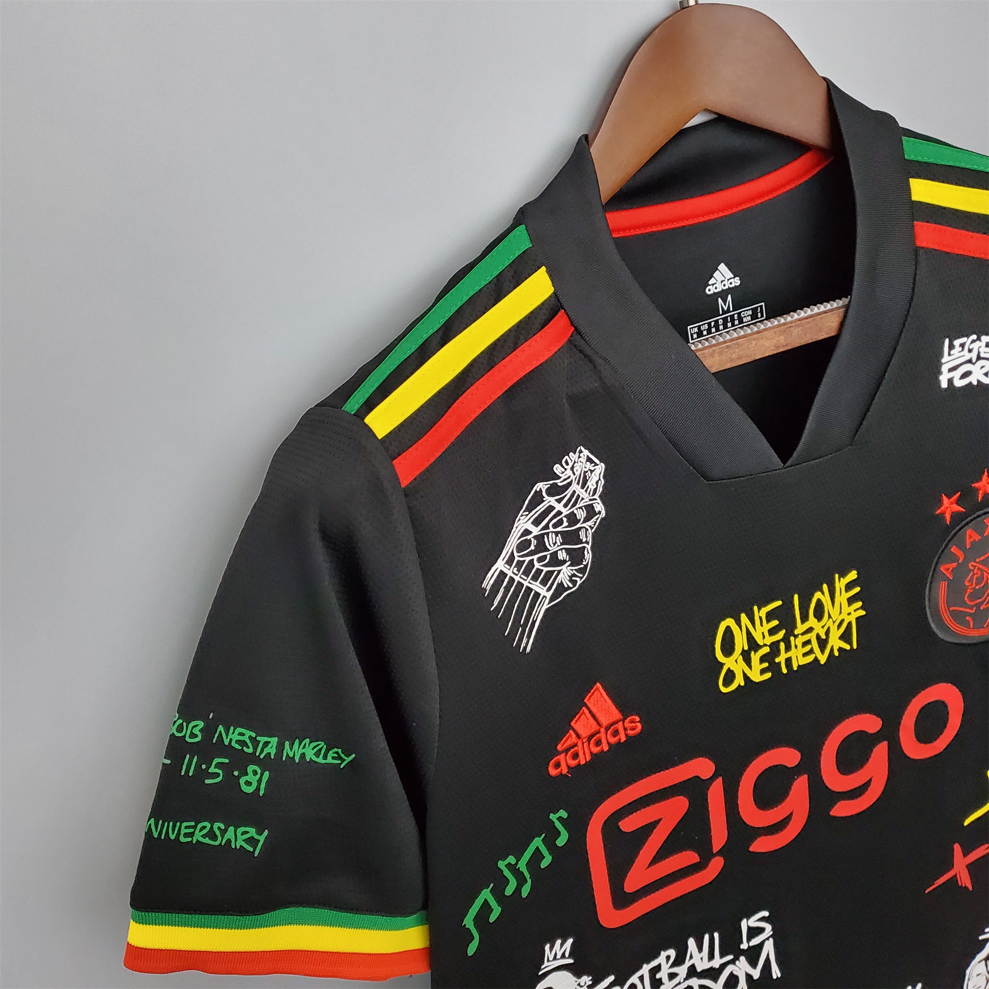 AlphaJersey-Retro Ajax x B-O-B Marly 21-22 Special Edition Jersey