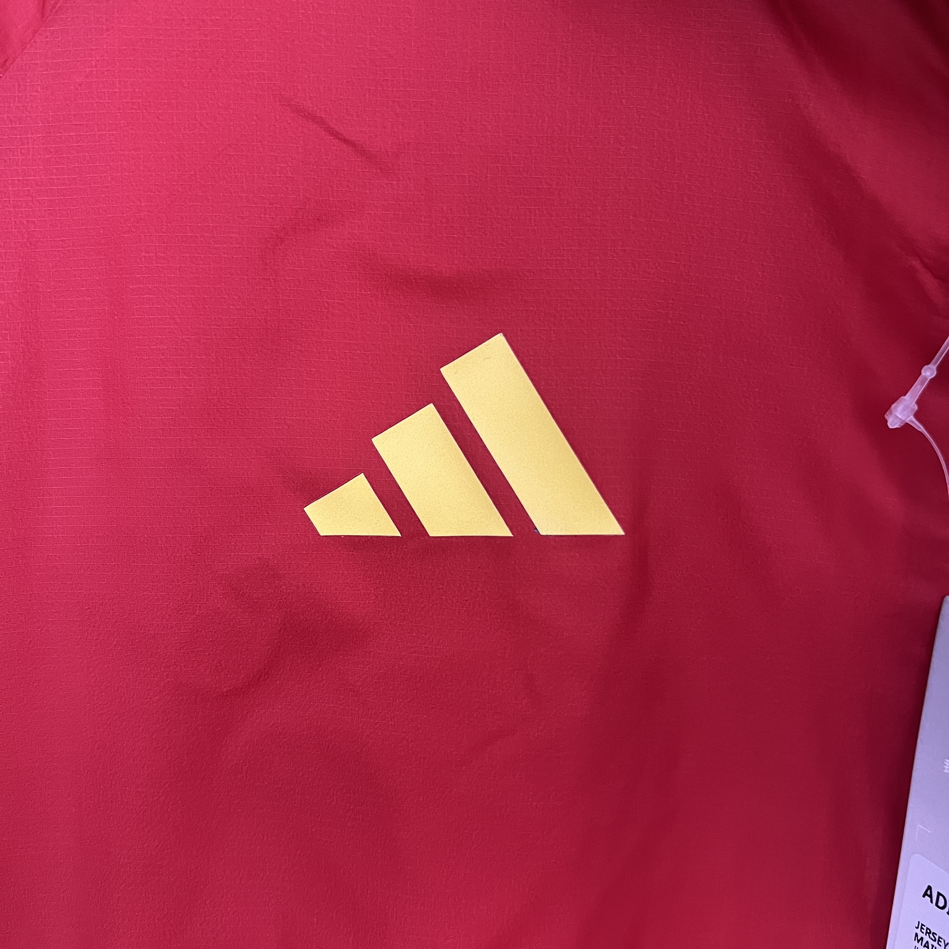 AlphaJersey-Spain 2024 Double Sided Reversible Windbreaker - Red & Yellow