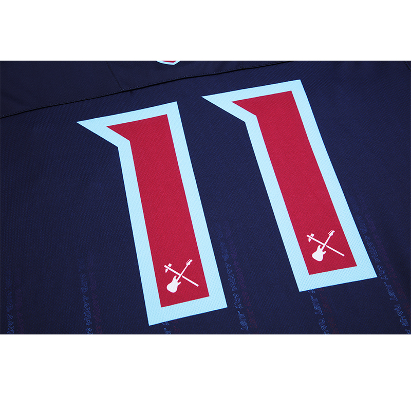 AlphaJersey-Iron Maiden x West Ham Away Special Edition Jersey - with 11 print