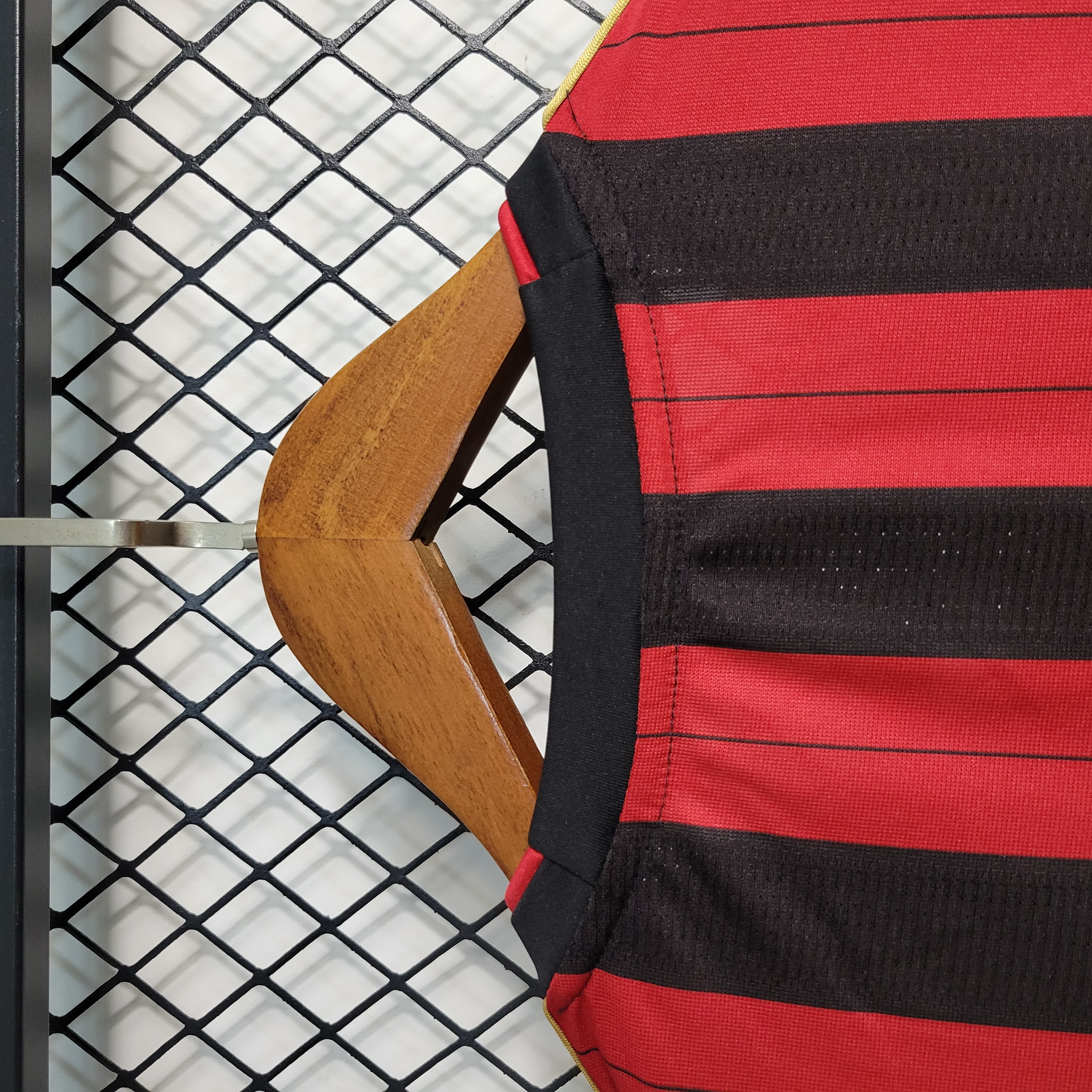AlphaJersey-Retro AC Milan 13-14 Home Stadium Long Sleeve Jersey